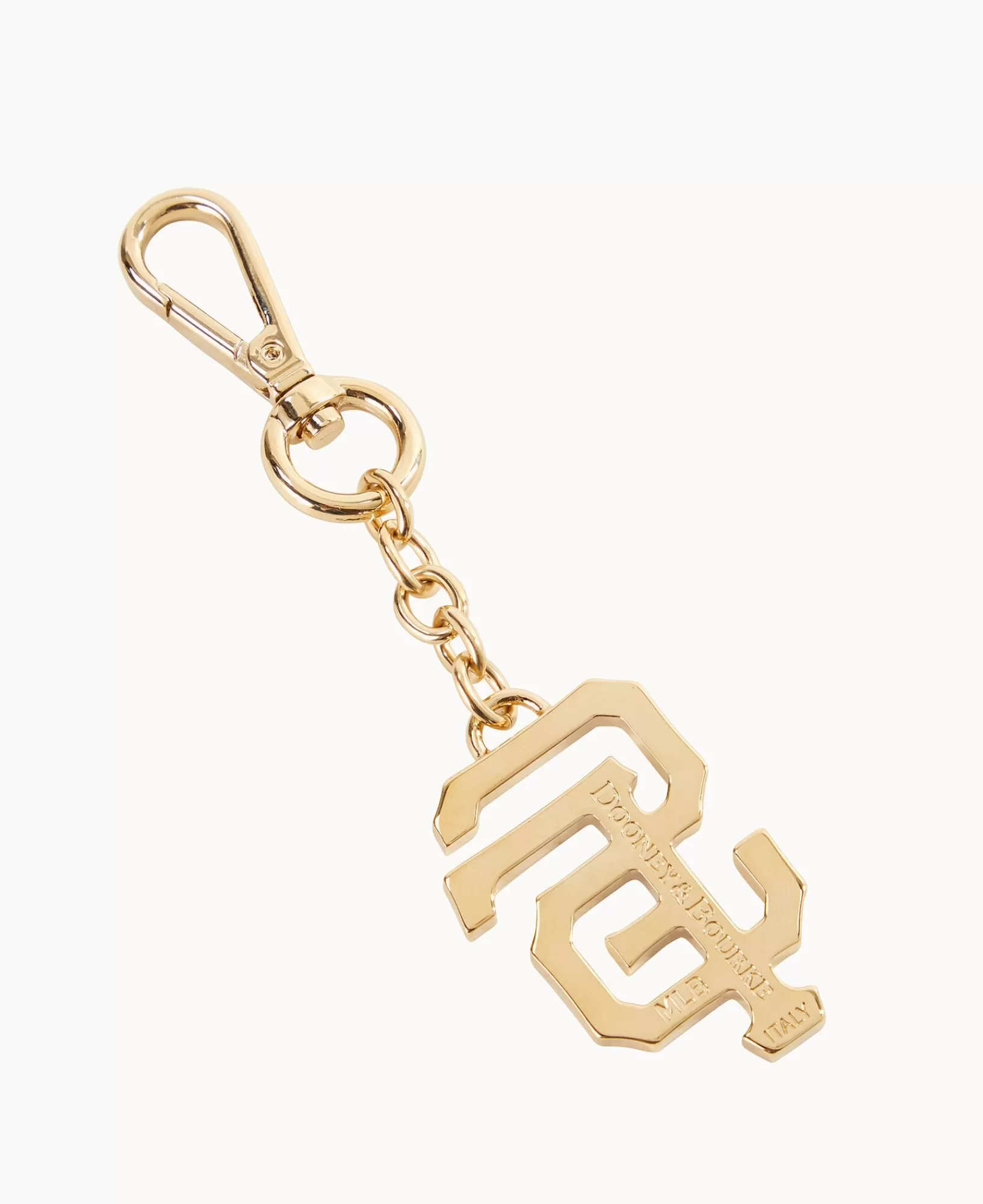 Key Keepers & Charms>Dooney & Bourke MLB San Francisco Giants Pendant Key Chain Gold