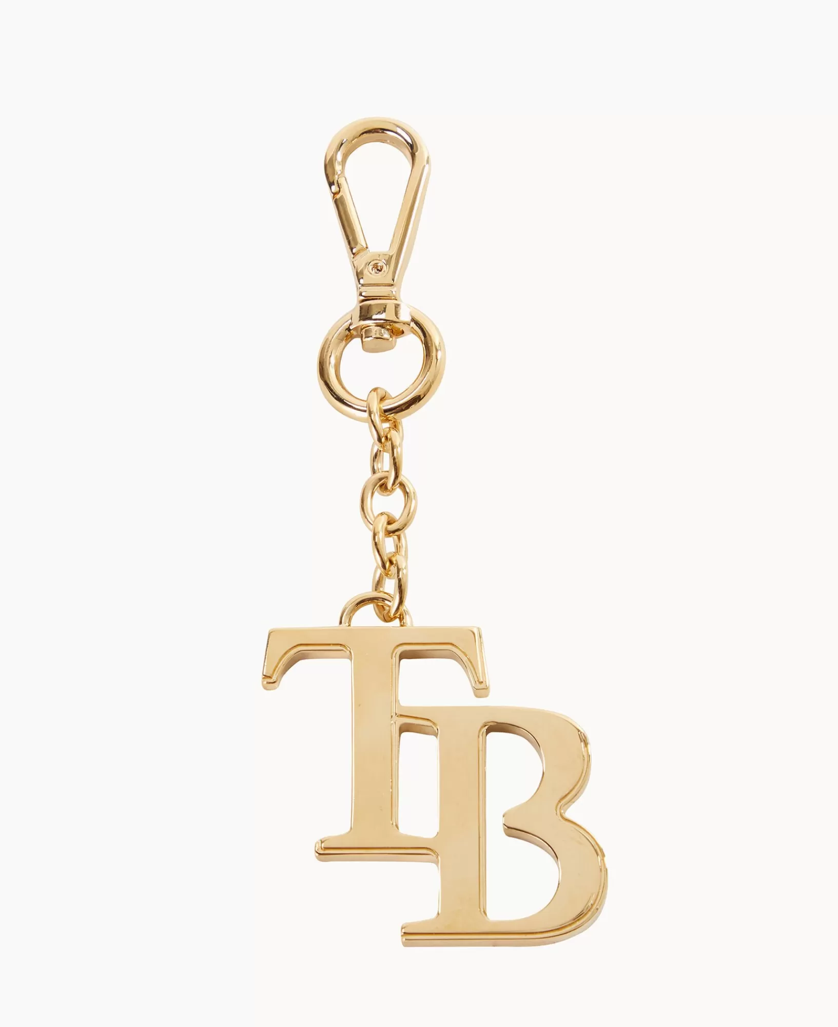 Key Keepers & Charms>Dooney & Bourke MLB Tampa Bay Rays Pendant Key Chain Gold