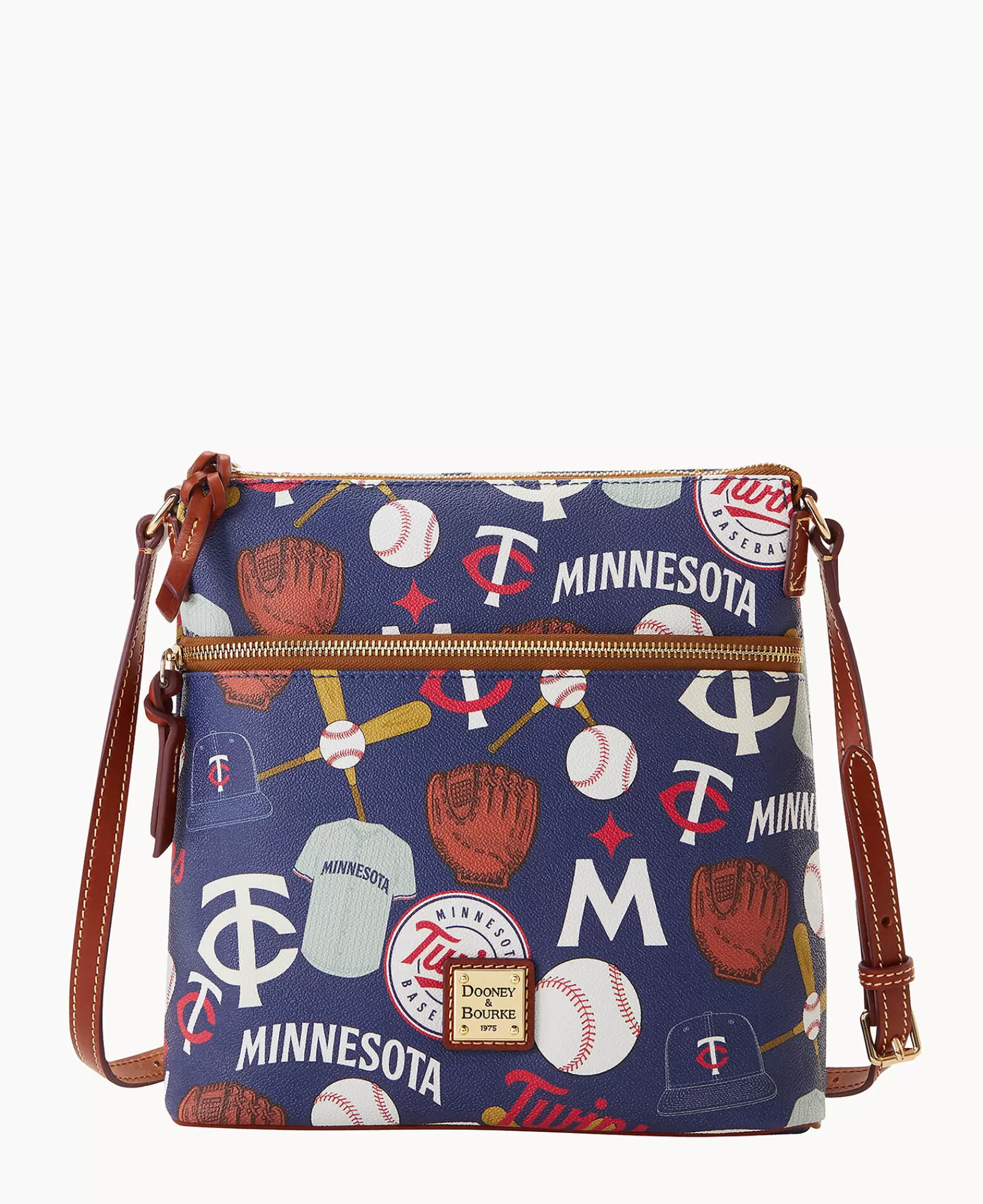 Shoulder Bags | Crossbodies>Dooney & Bourke MLB Twins Crossbody Navy