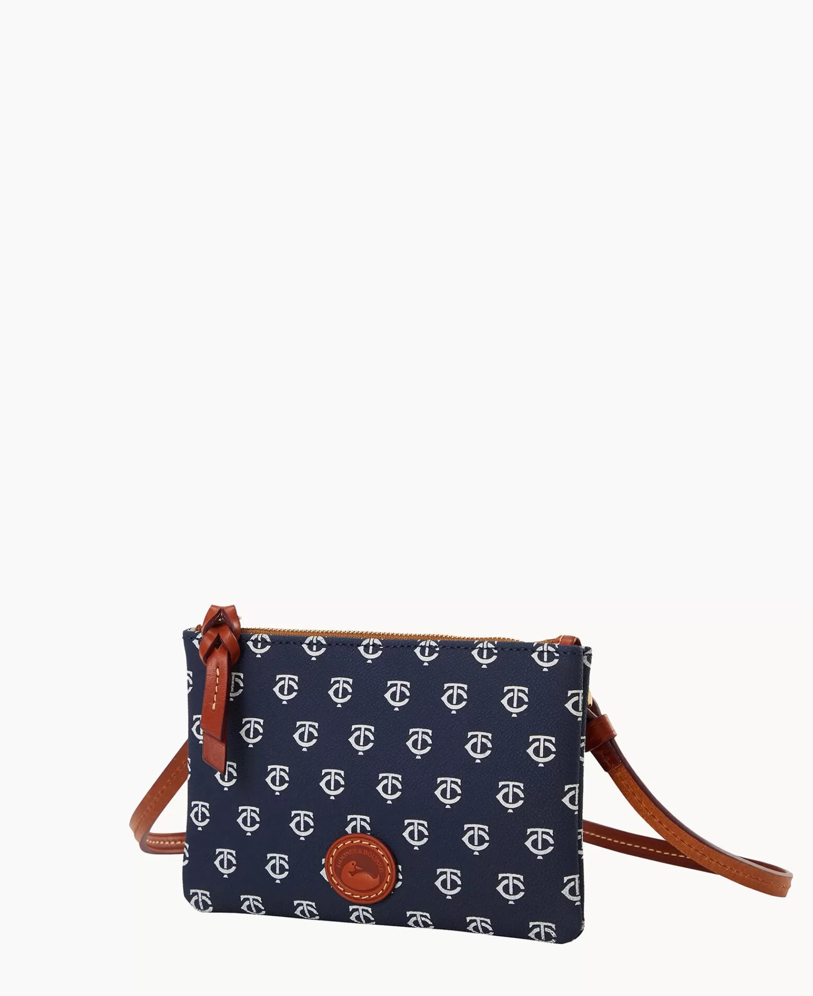 Shoulder Bags | Crossbodies>Dooney & Bourke MLB Twins Top Zip Crossbody Navy