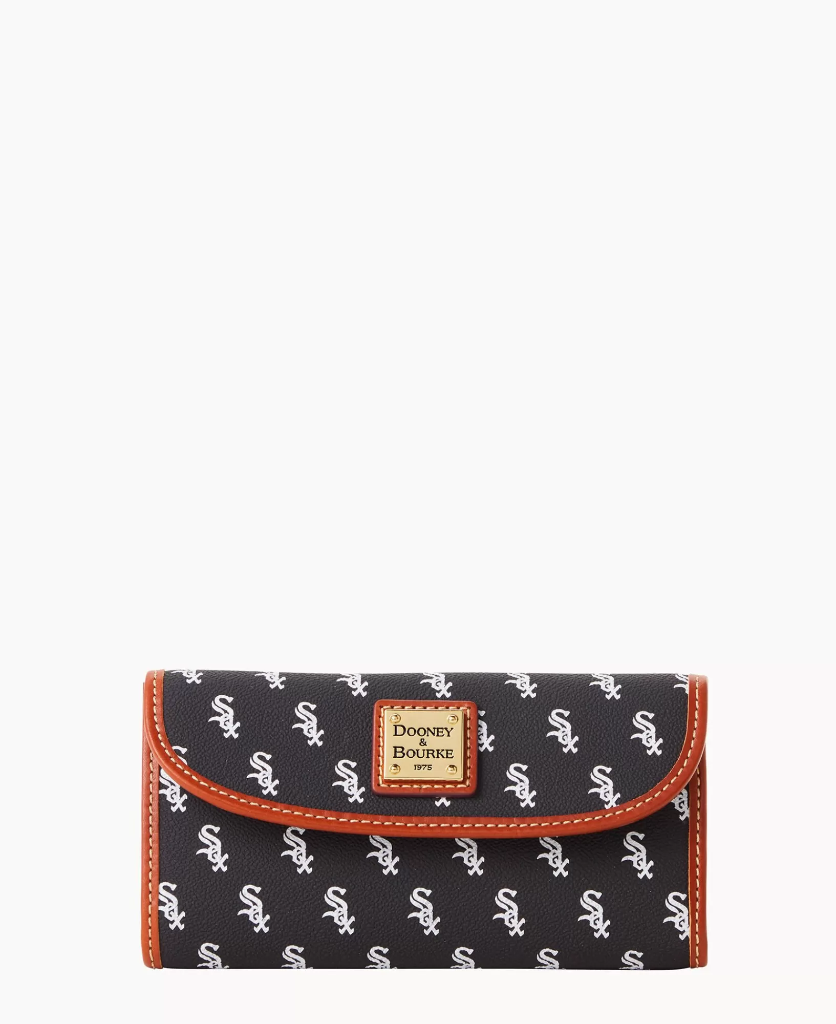 Clutches | Wallets>Dooney & Bourke MLB White Sox Continental Clutch Black