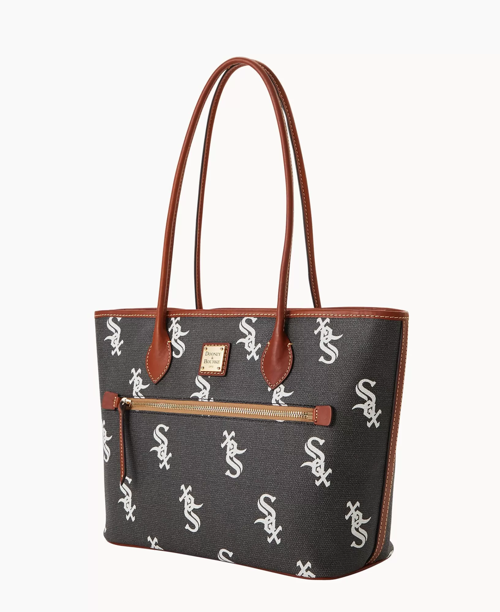 Shoulder Bags | Totes>Dooney & Bourke MLB White Sox Tote Black