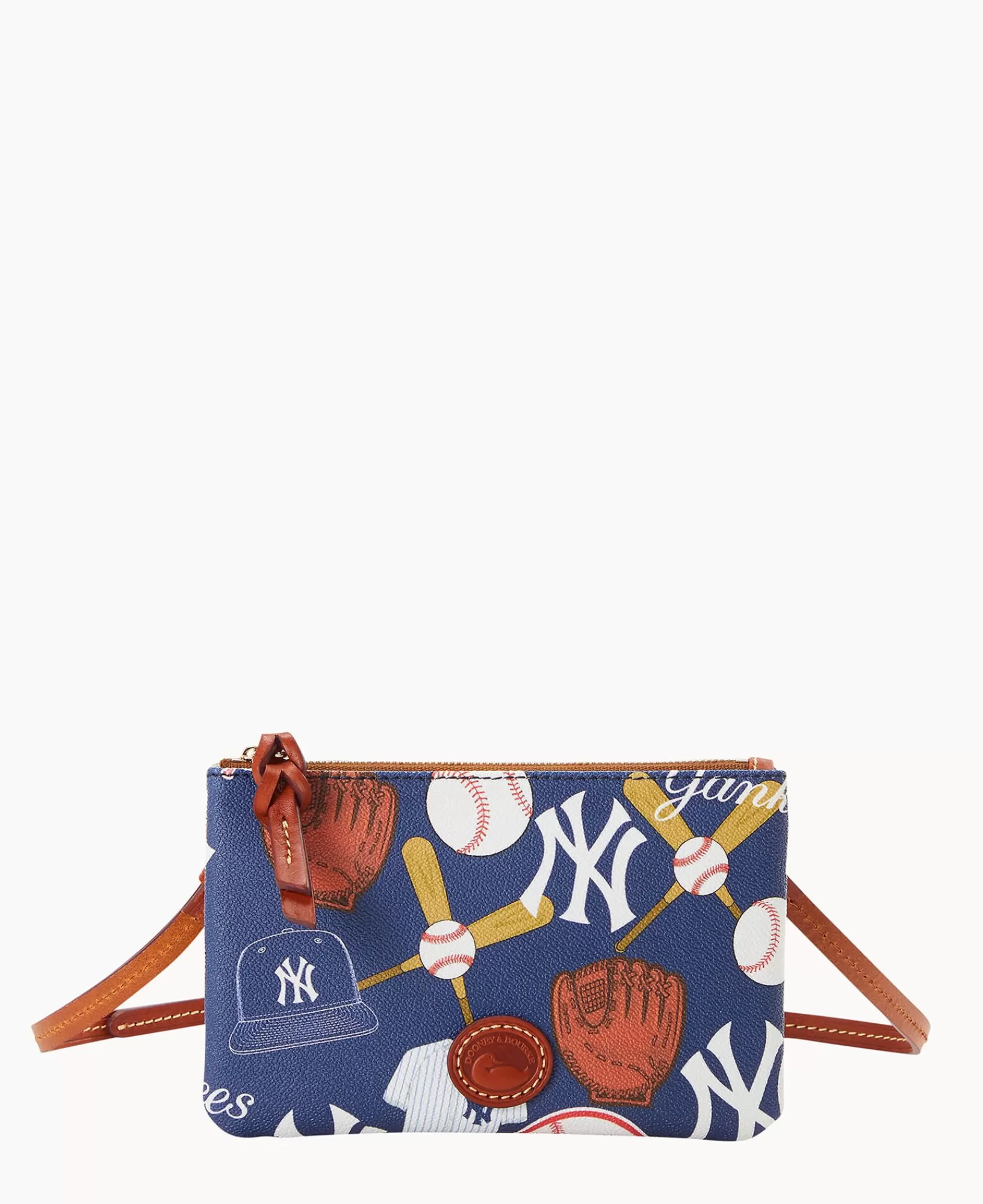 Shoulder Bags | Crossbodies>Dooney & Bourke MLB Yankees Top Zip Crossbody Navy