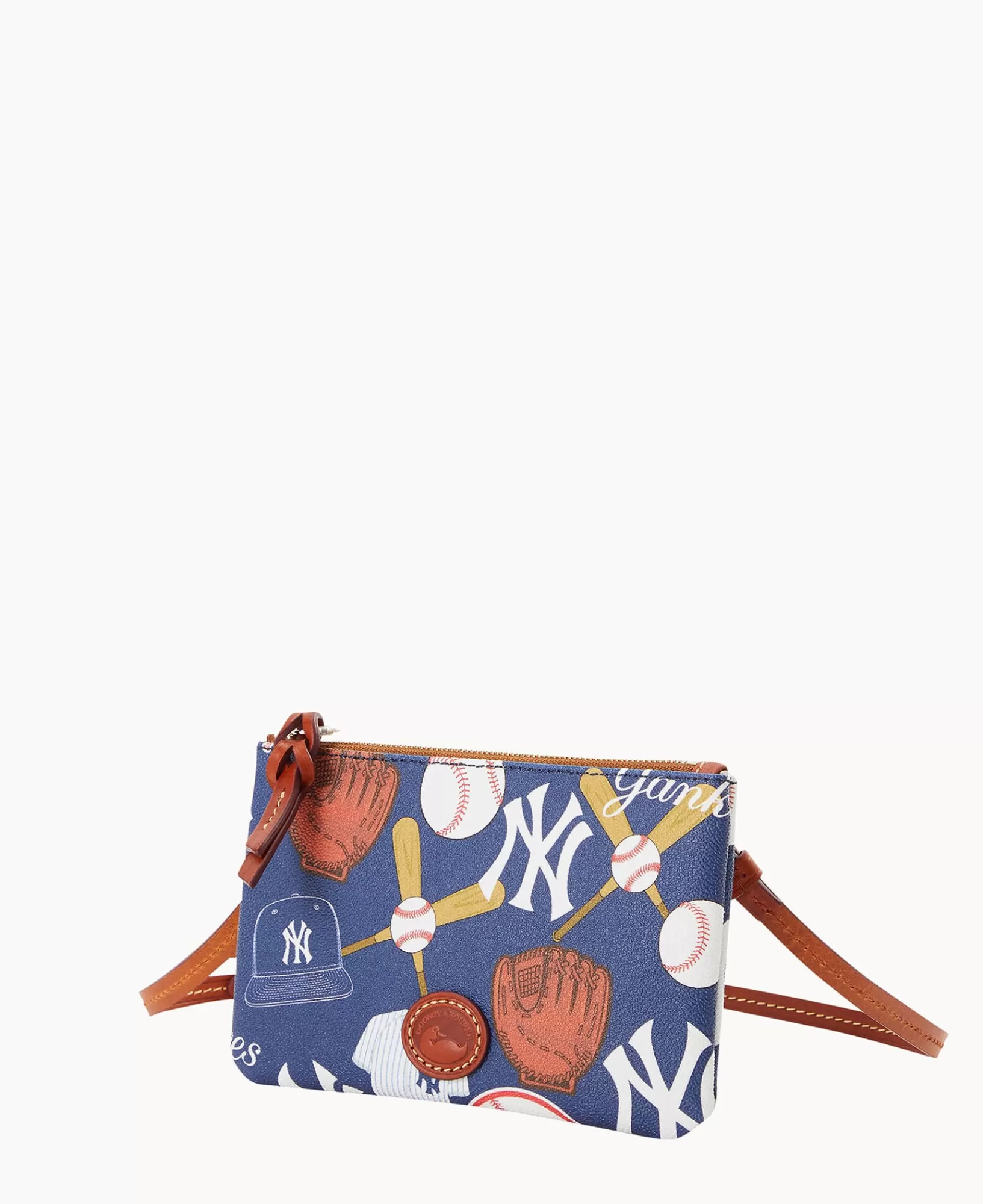 Shoulder Bags | Crossbodies>Dooney & Bourke MLB Yankees Top Zip Crossbody Navy