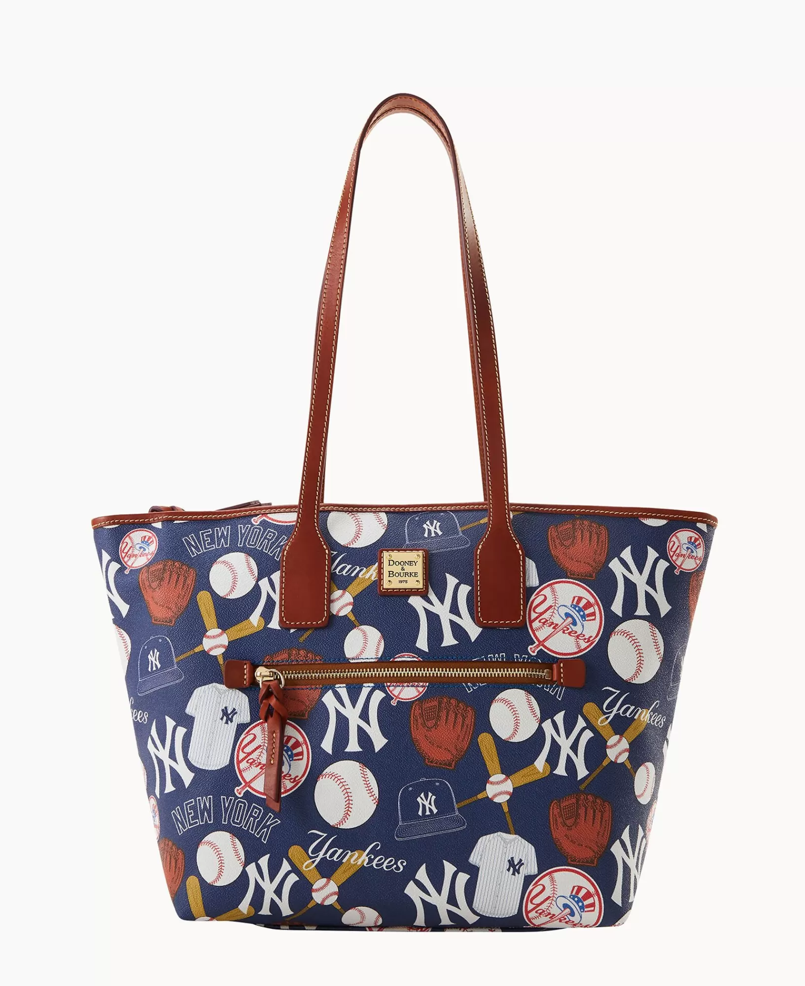 Shoulder Bags | Totes>Dooney & Bourke MLB Yankees Tote Navy