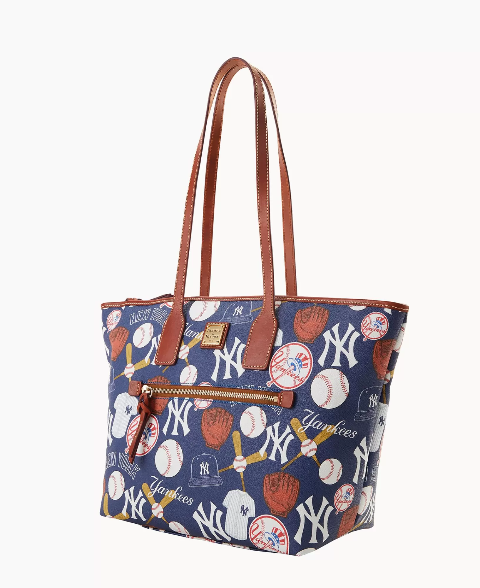 Shoulder Bags | Totes>Dooney & Bourke MLB Yankees Tote Navy