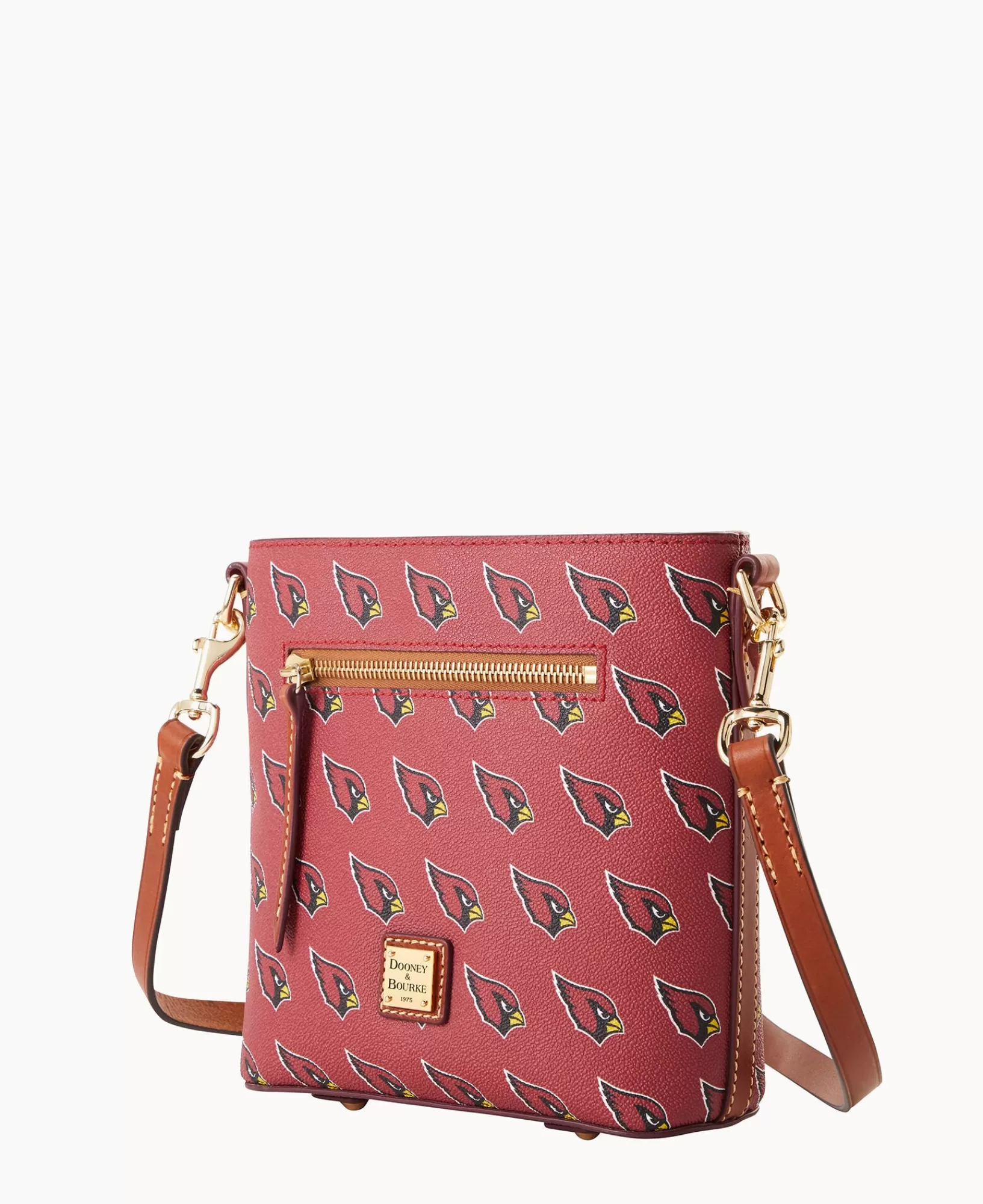 Shoulder Bags | Crossbodies>Dooney & Bourke NFL AZ Cardinals Small Zip Crossbody Red