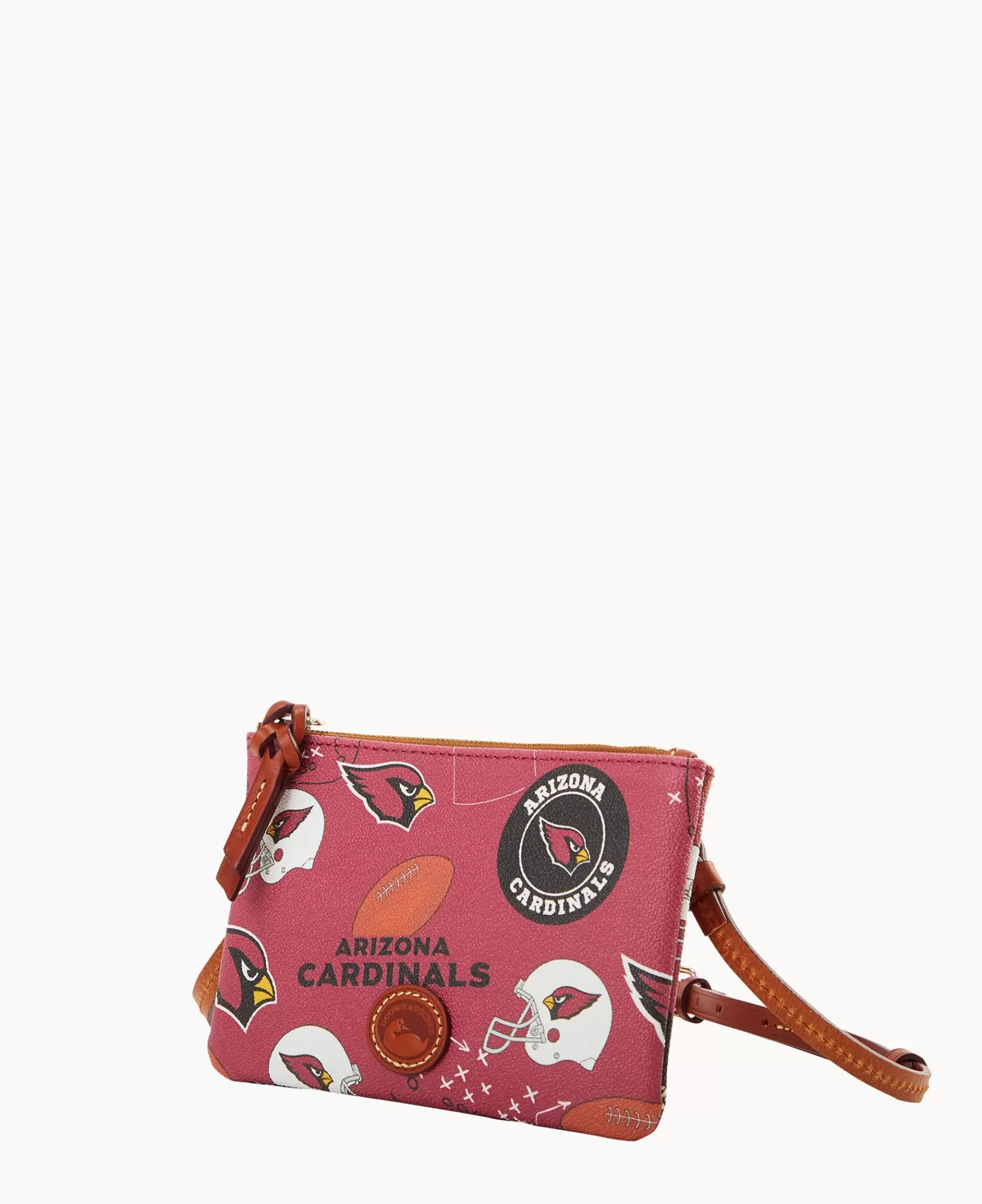 Shoulder Bags | Crossbodies>Dooney & Bourke NFL AZ Cardinals Top Zip Crossbody Red