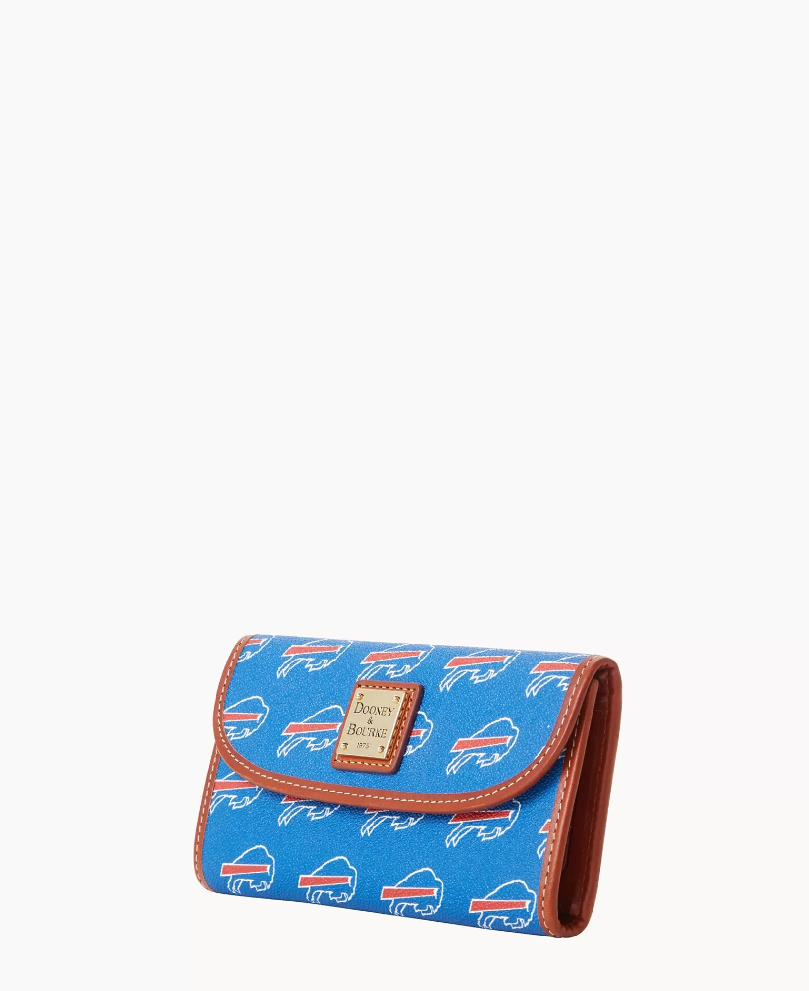 Clutches | Wallets>Dooney & Bourke NFL Bills Continental Clutch Blue