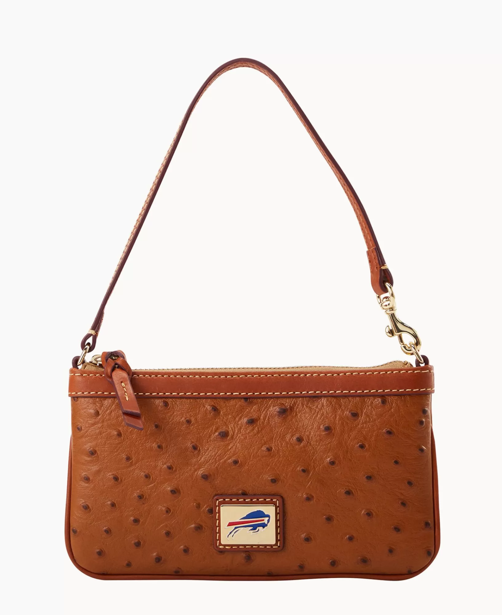 Wristlets | Wallets>Dooney & Bourke NFL Bills Large Slim Wristlet Caramel