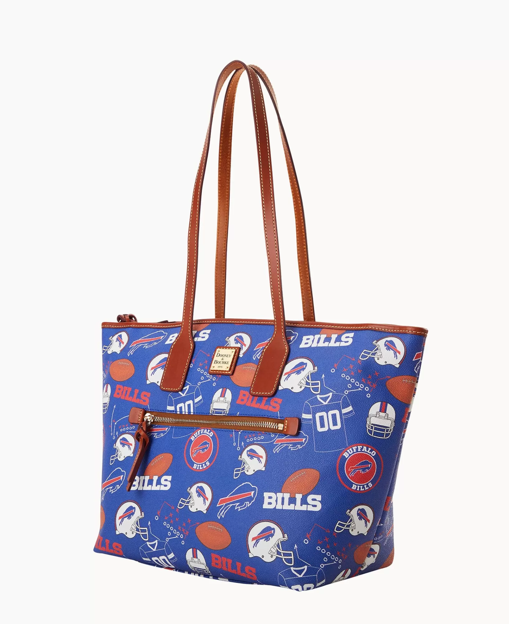 Shoulder Bags | Totes>Dooney & Bourke NFL Bills Tote Navy