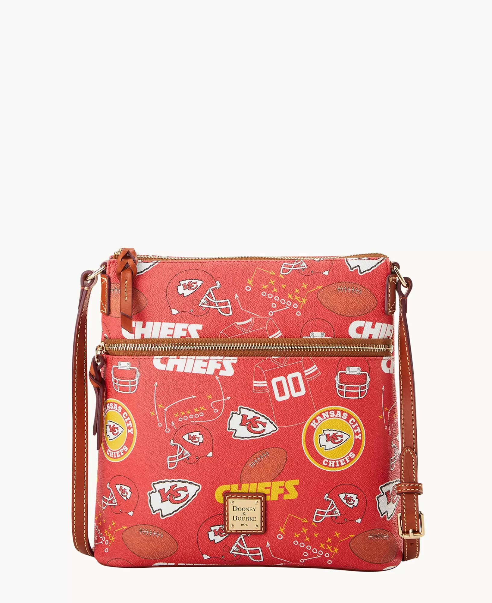 Shoulder Bags | Crossbodies>Dooney & Bourke NFL Chiefs Crossbody Red