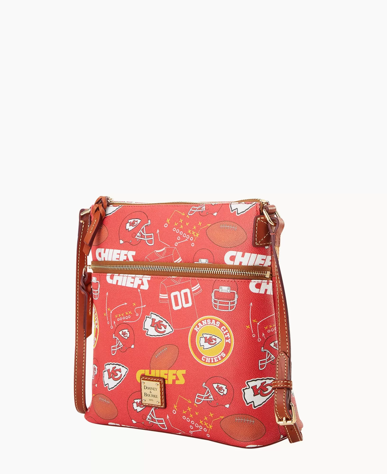 Shoulder Bags | Crossbodies>Dooney & Bourke NFL Chiefs Crossbody Red