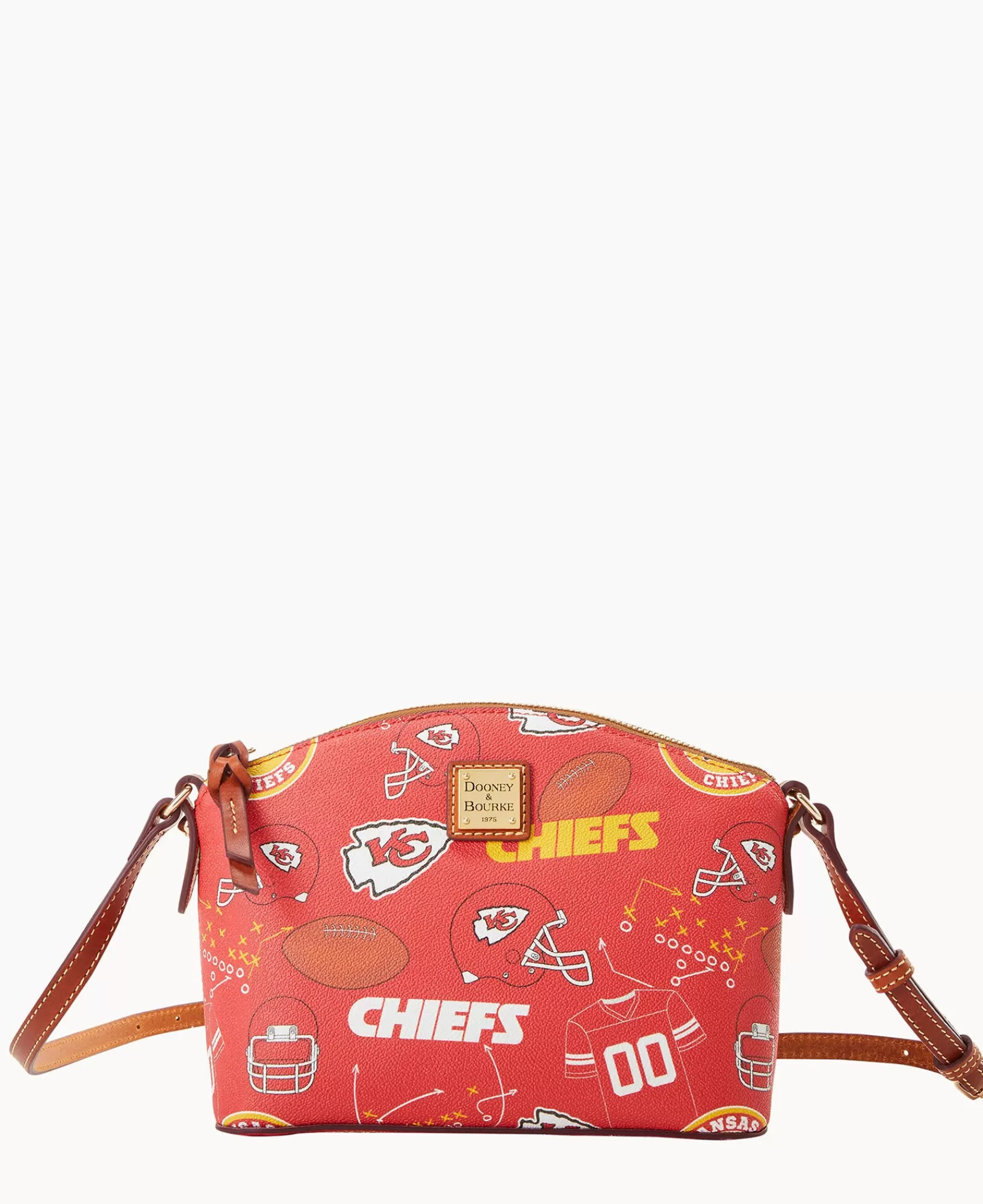 Shoulder Bags | Crossbodies>Dooney & Bourke NFL Chiefs Suki Crossbody Red