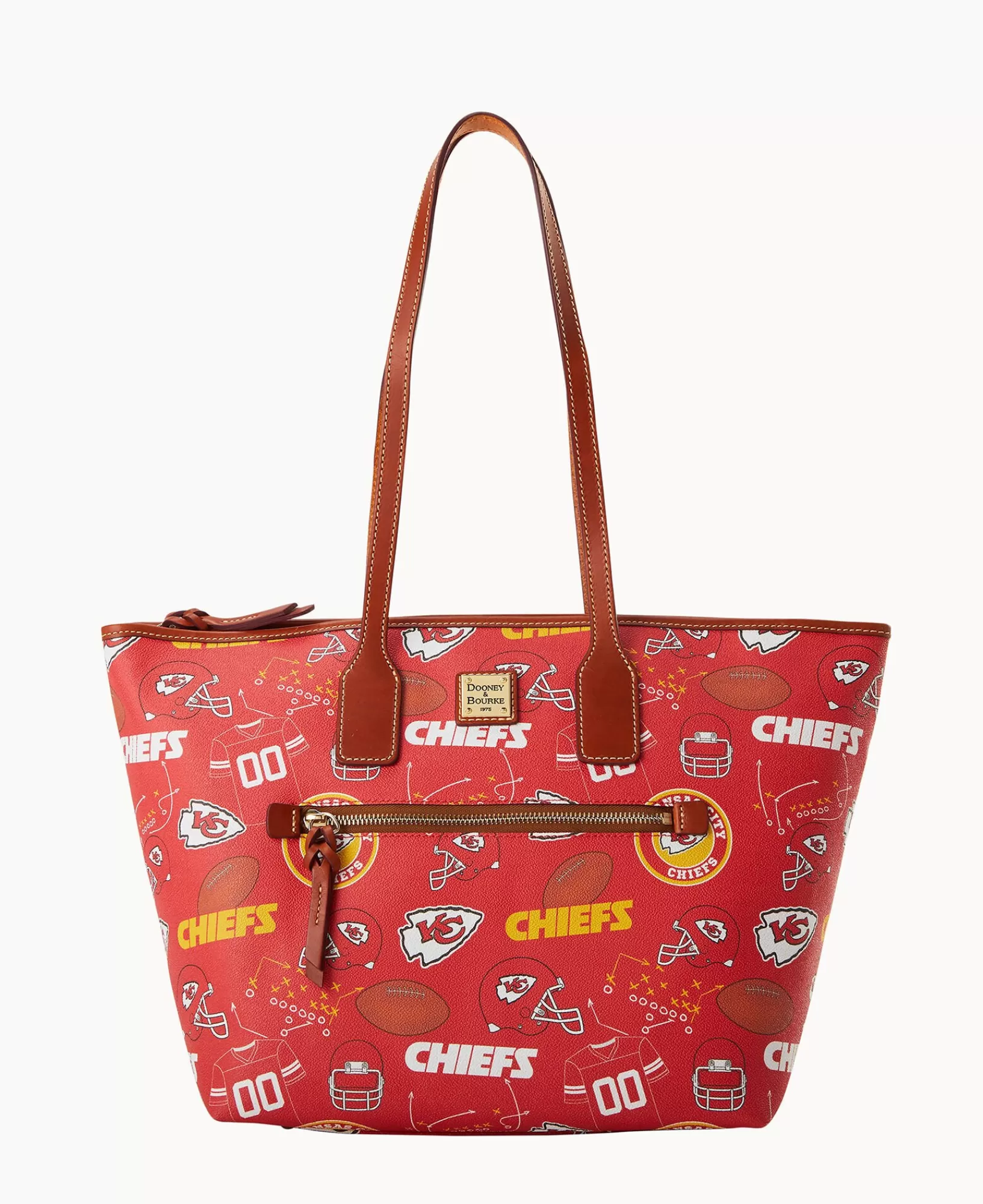 Shoulder Bags | Totes>Dooney & Bourke NFL Chiefs Tote Red