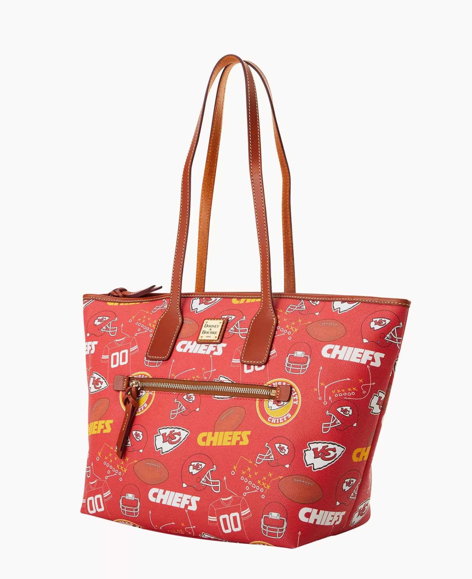 Shoulder Bags | Totes>Dooney & Bourke NFL Chiefs Tote Red