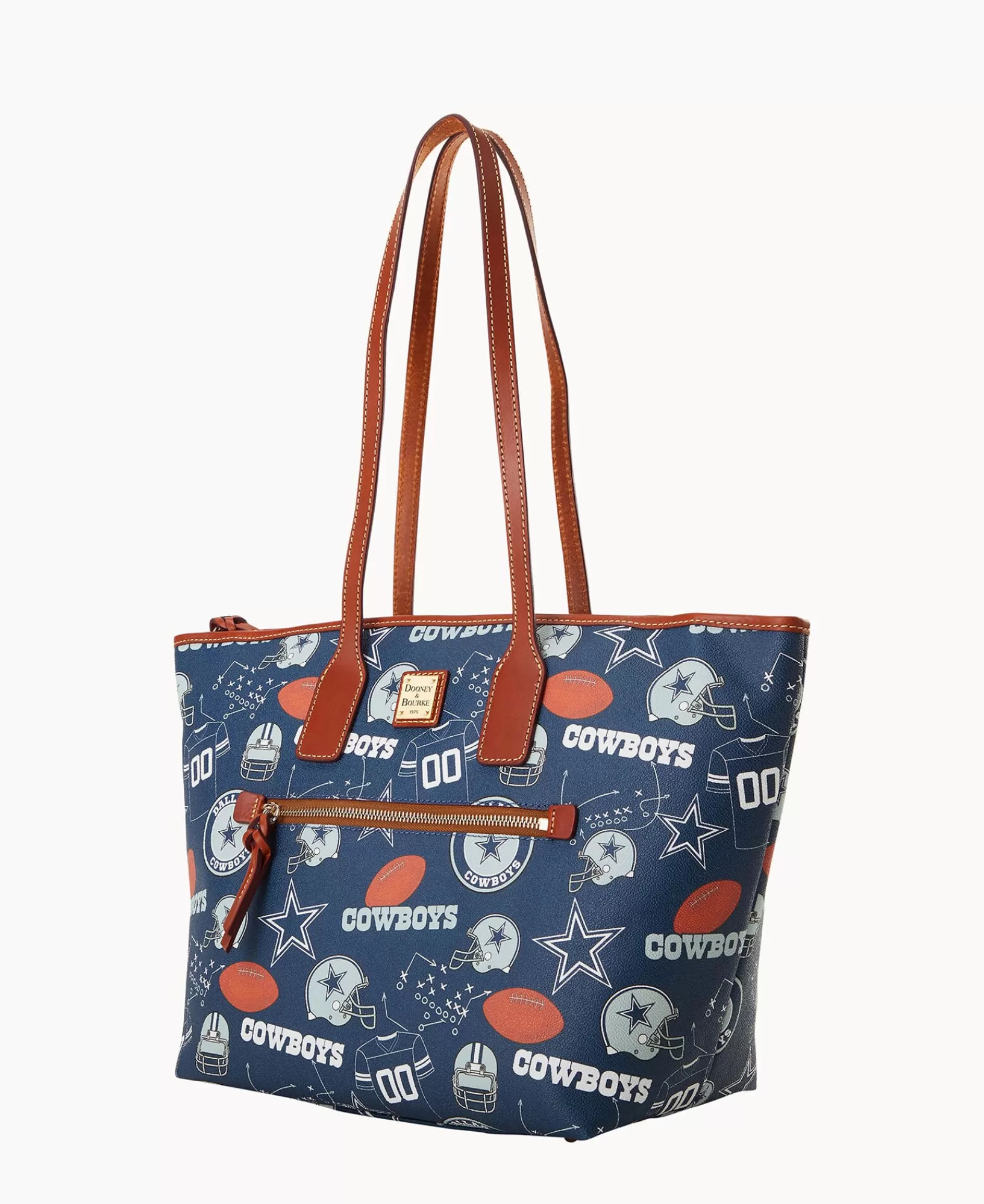 Shoulder Bags | Totes>Dooney & Bourke NFL Cowboys Tote Navy