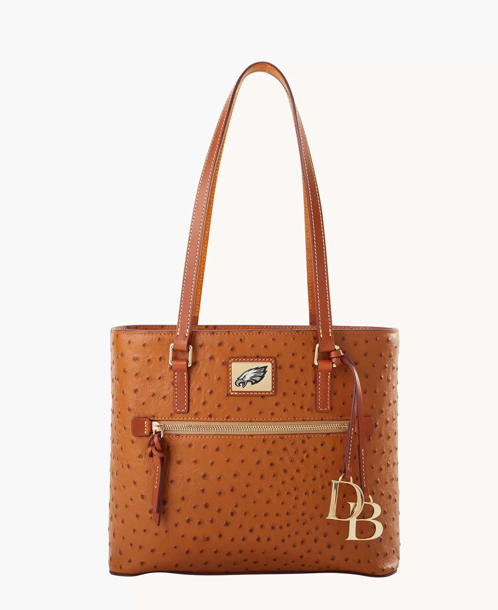 Totes>Dooney & Bourke NFL Eagles Shopper Caramel