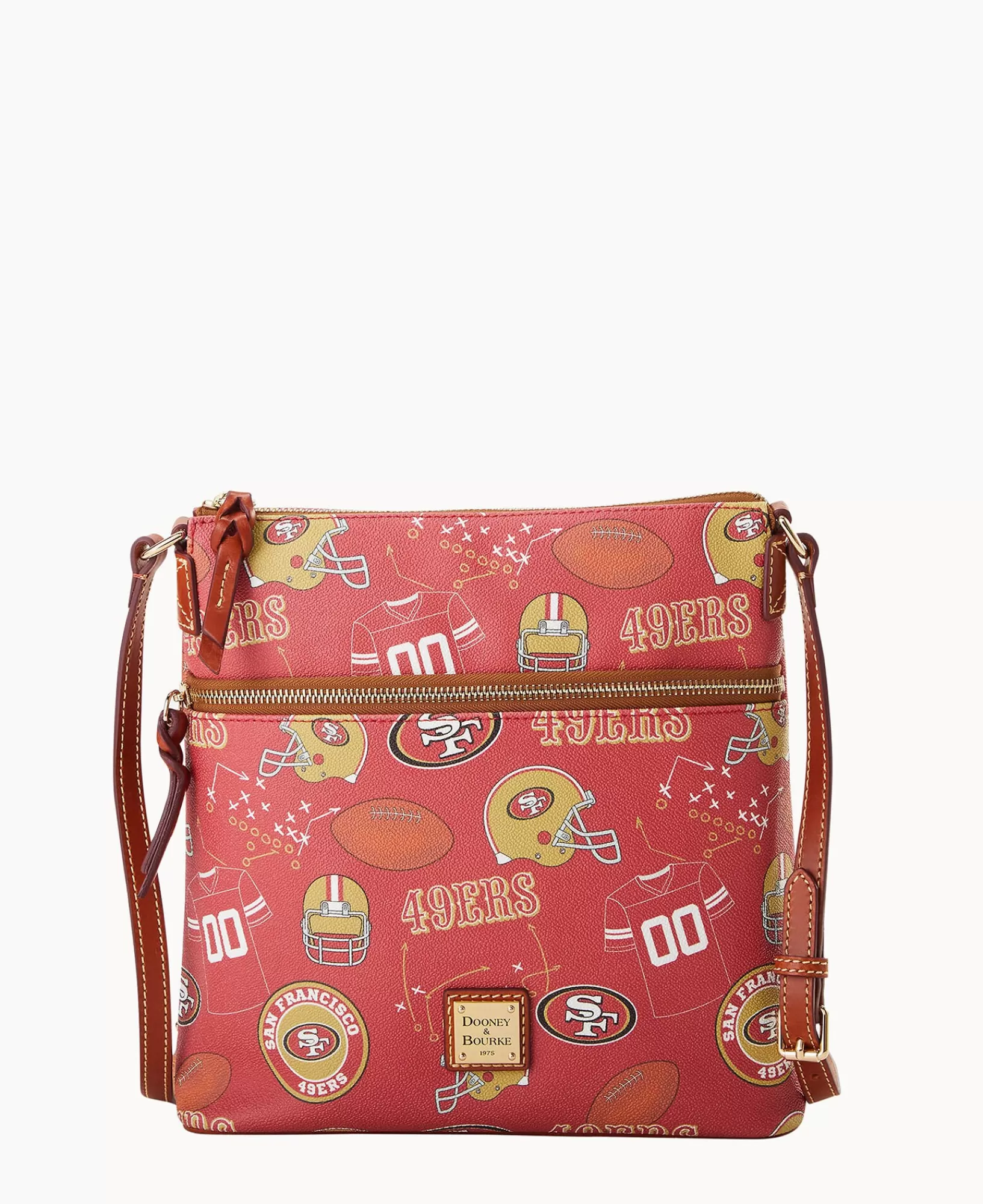 Shoulder Bags | Crossbodies>Dooney & Bourke NFL 49ers Crossbody Red