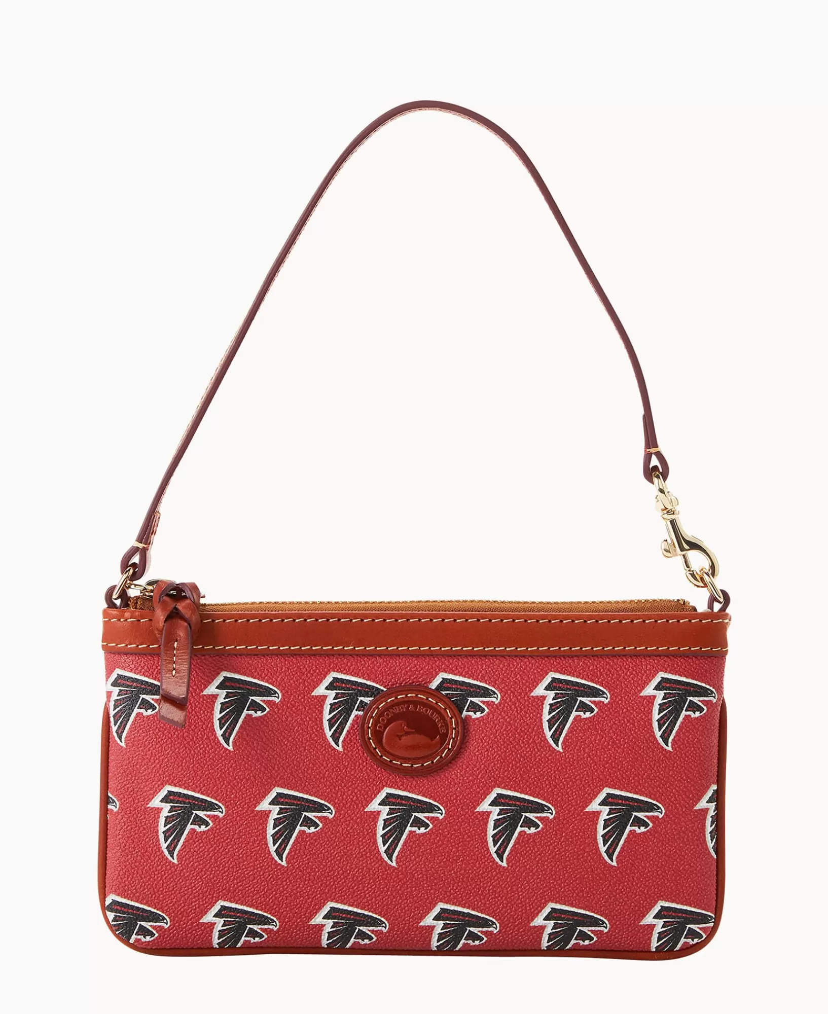 Wristlets | Wallets>Dooney & Bourke NFL Falcons Large Slim Wristlet Red