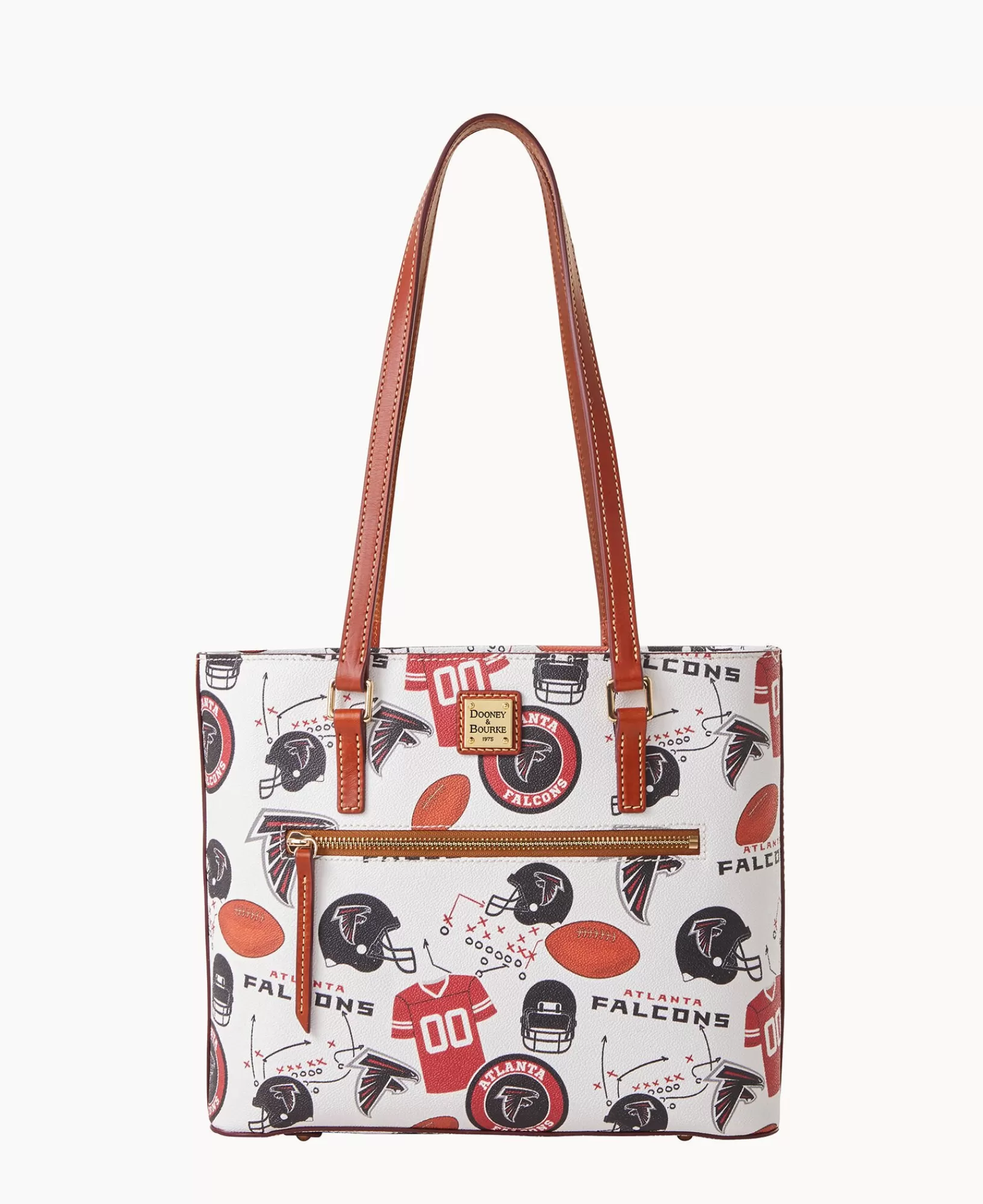 Shoulder Bags | Totes>Dooney & Bourke NFL Falcons Shopper WhiteMulti