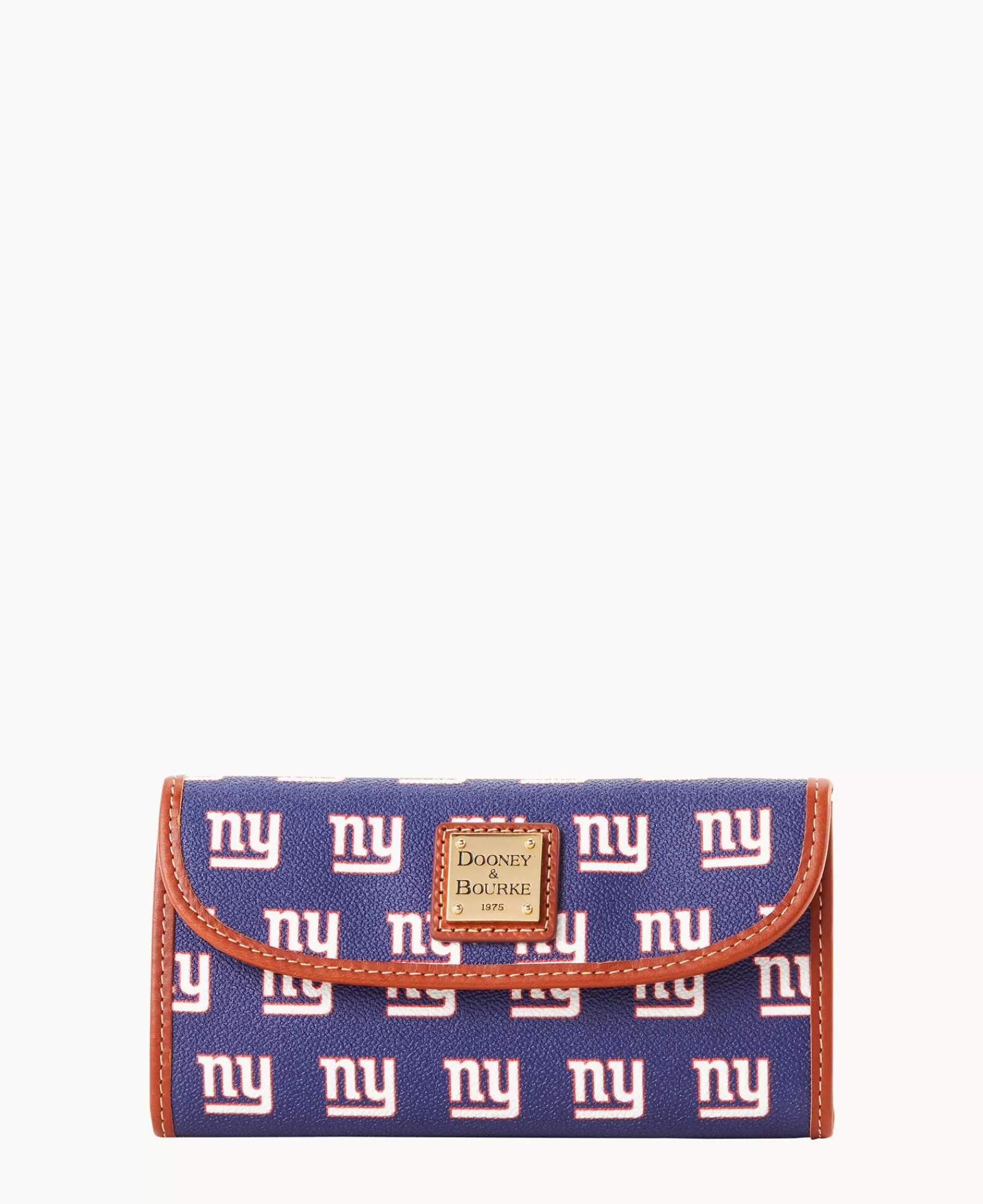 Clutches | Wallets>Dooney & Bourke NFL NY Giants Continental Clutch Navy