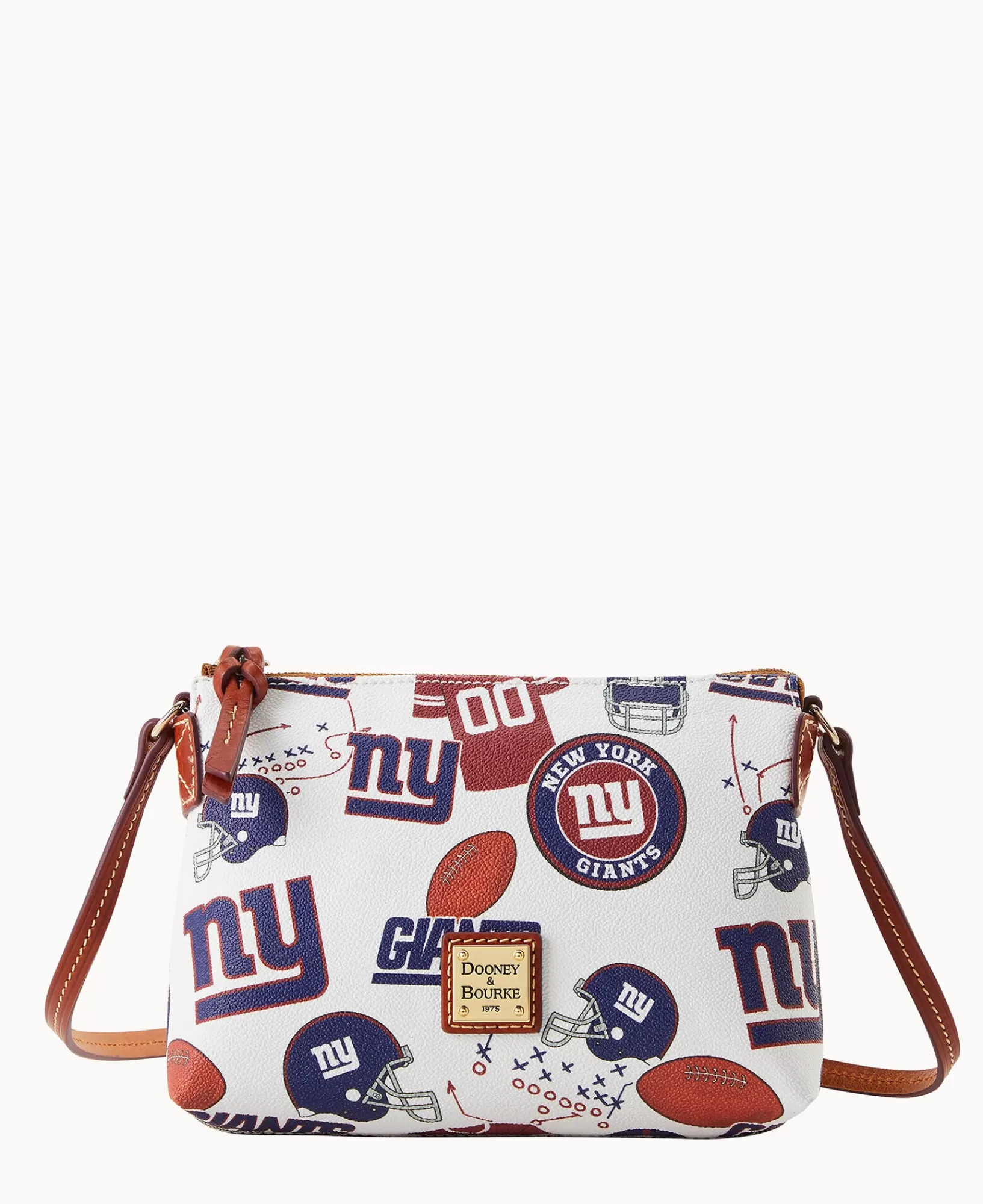 Shoulder Bags | Crossbodies>Dooney & Bourke NFL NY Giants Crossbody Pouchette WhiteMulti