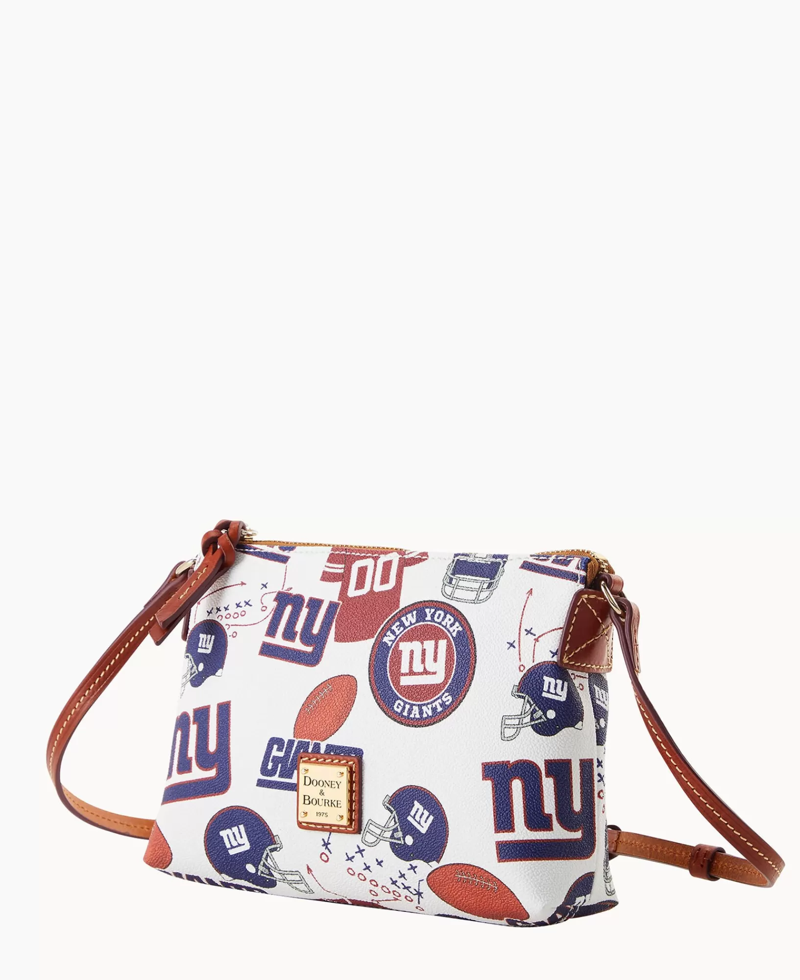 Shoulder Bags | Crossbodies>Dooney & Bourke NFL NY Giants Crossbody Pouchette WhiteMulti