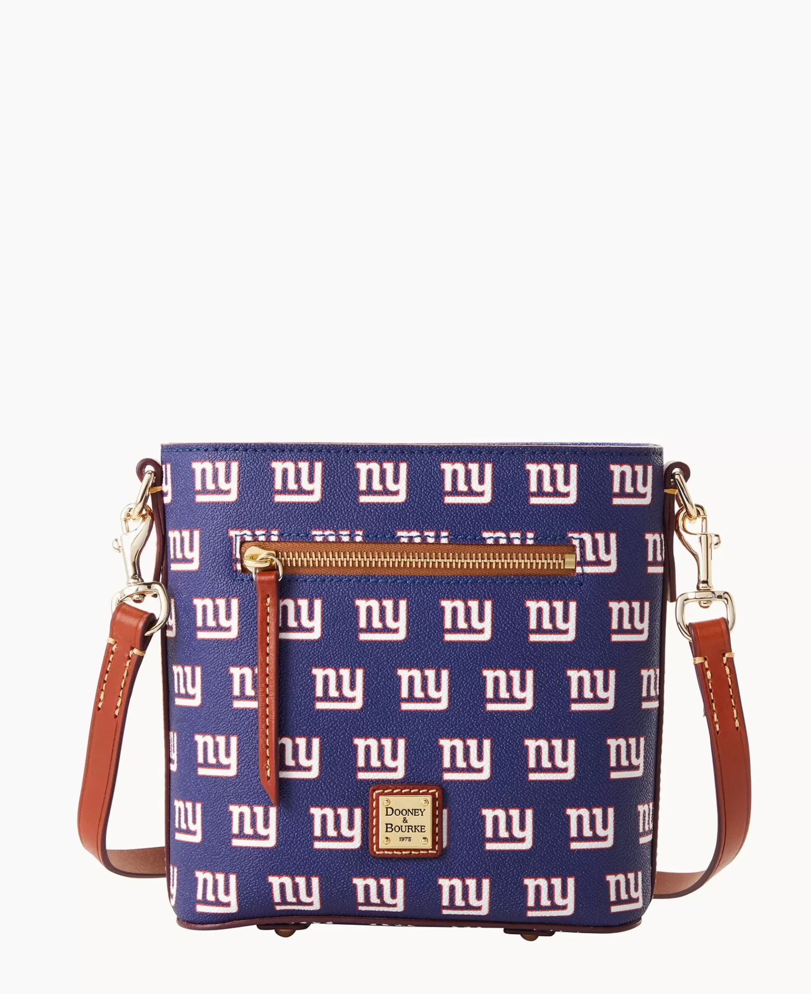 Shoulder Bags | Crossbodies>Dooney & Bourke NFL NY Giants Small Zip Crossbody Navy