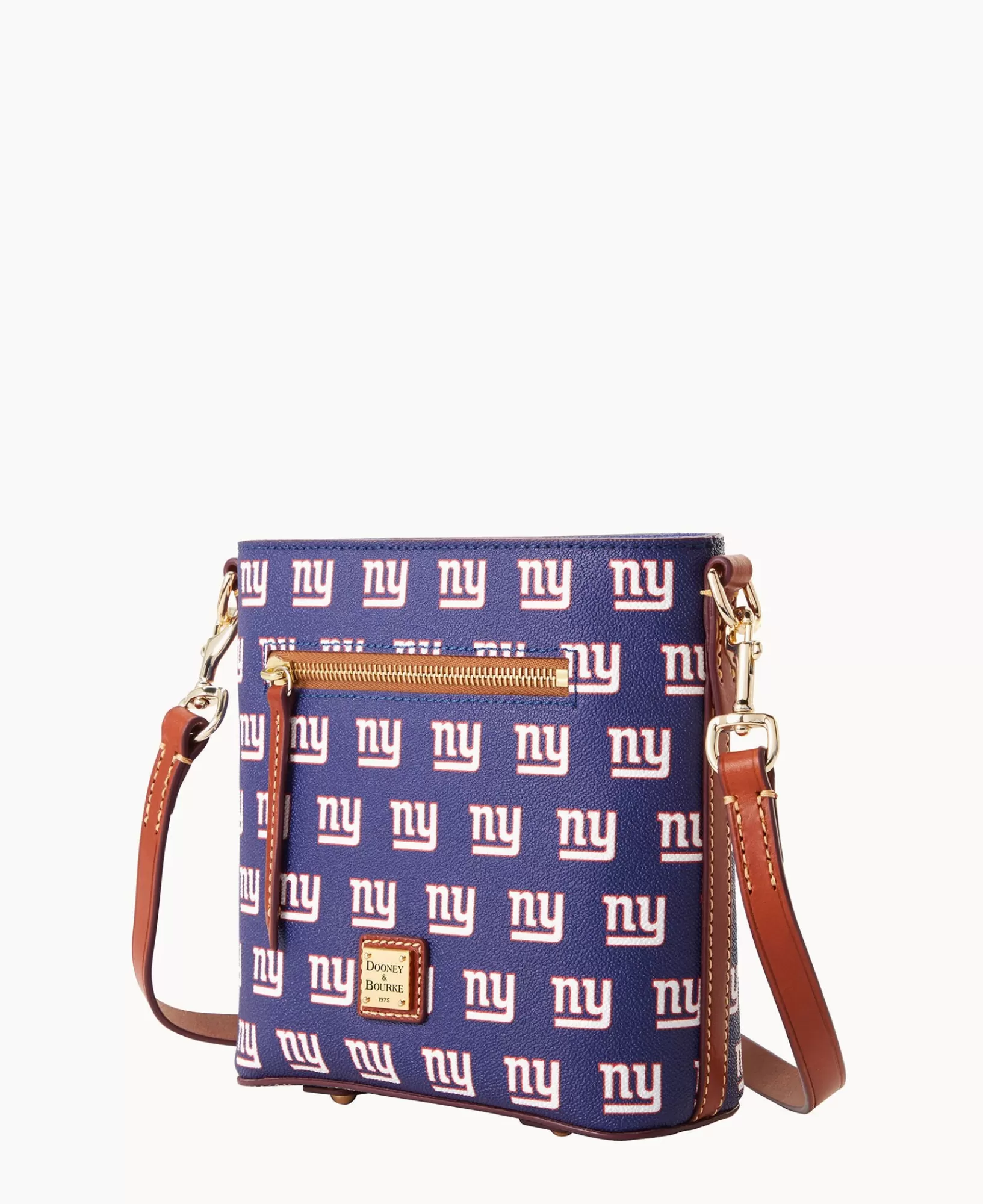 Shoulder Bags | Crossbodies>Dooney & Bourke NFL NY Giants Small Zip Crossbody Navy