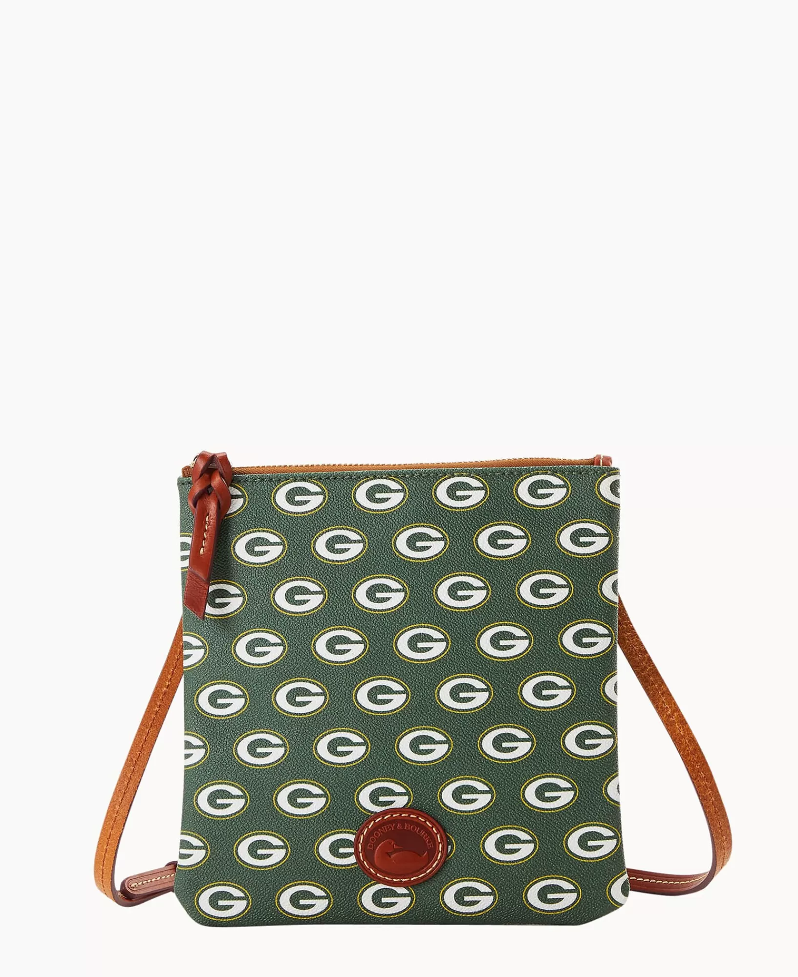 Shoulder Bags | Crossbodies>Dooney & Bourke NFL Packers North South Top Zip Crossbody Green