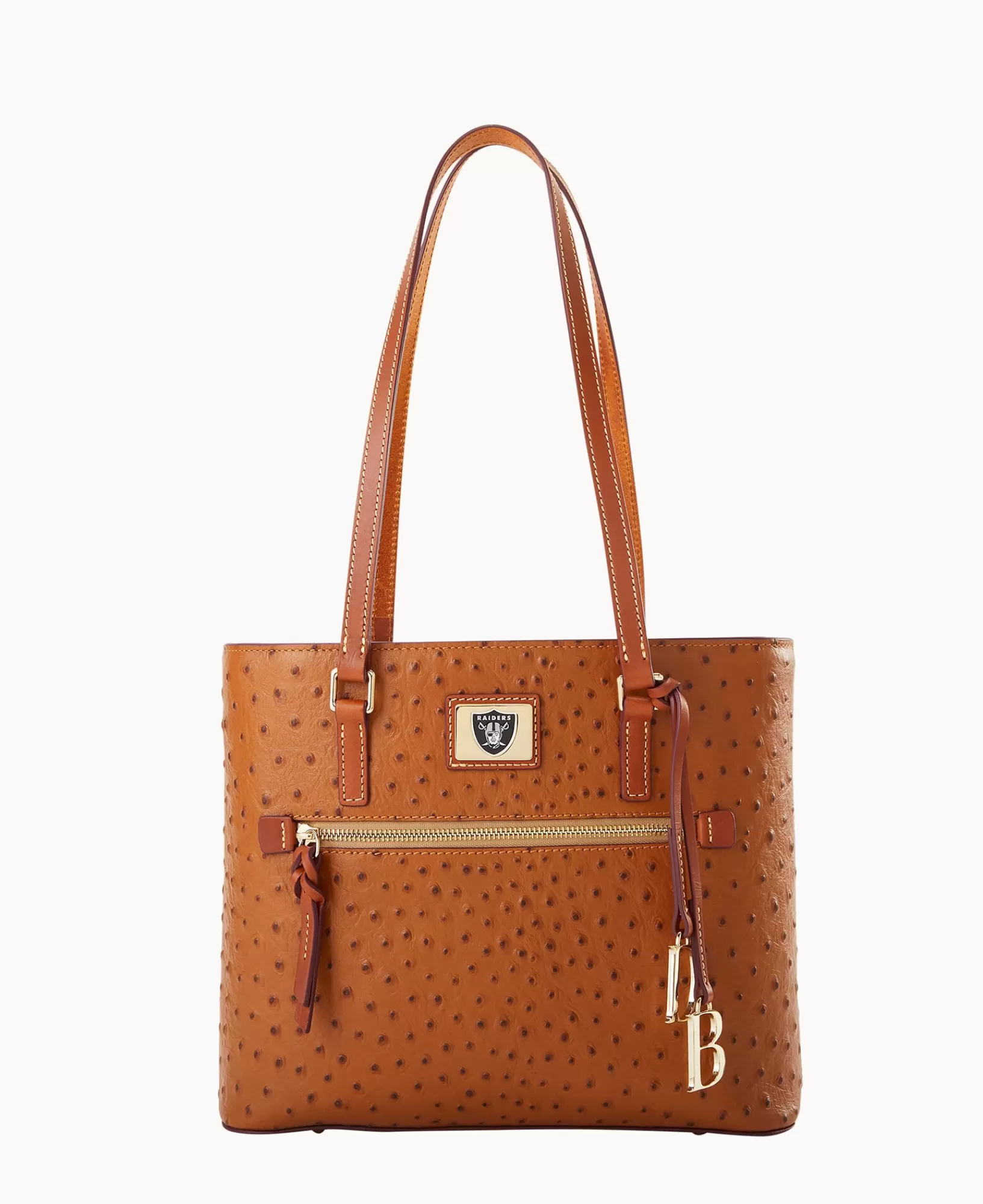 Shoulder Bags | Totes>Dooney & Bourke NFL Raiders Shopper Caramel