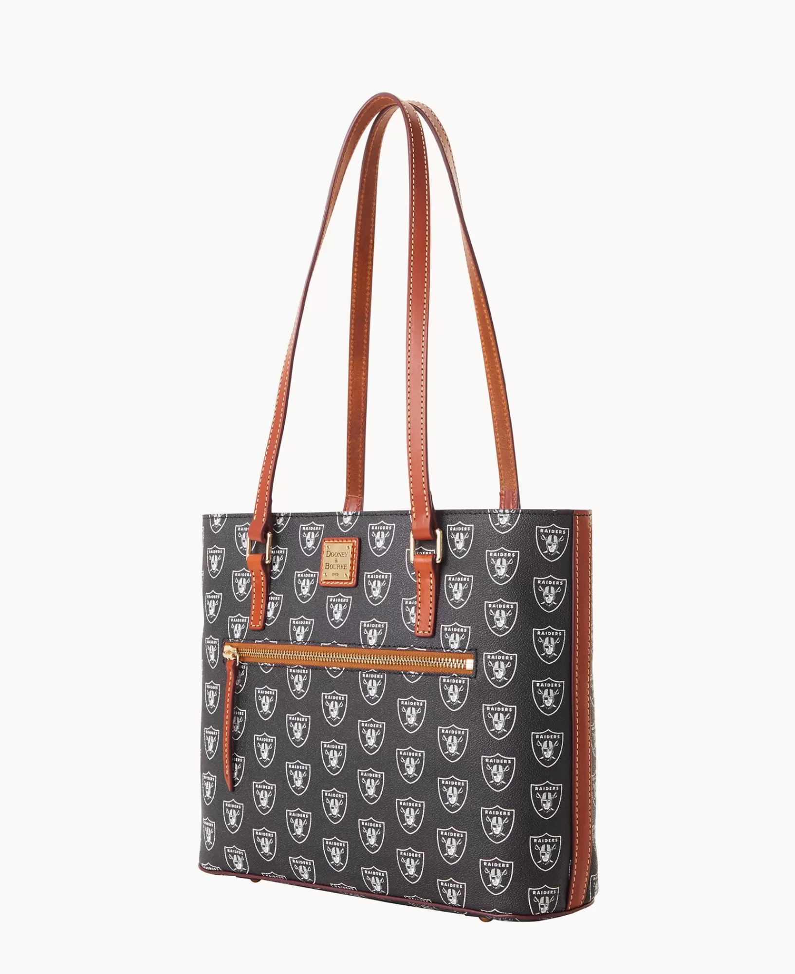 Shoulder Bags | Totes>Dooney & Bourke NFL Raiders Shopper Black