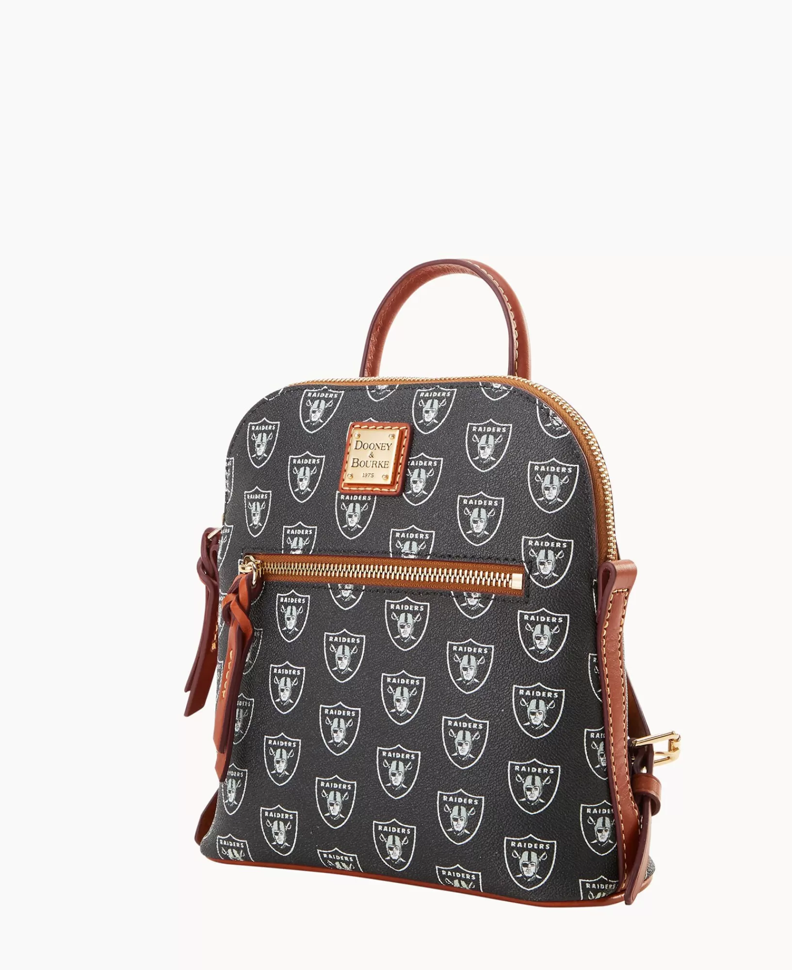 Backpacks>Dooney & Bourke NFL Raiders Small Backpack Black