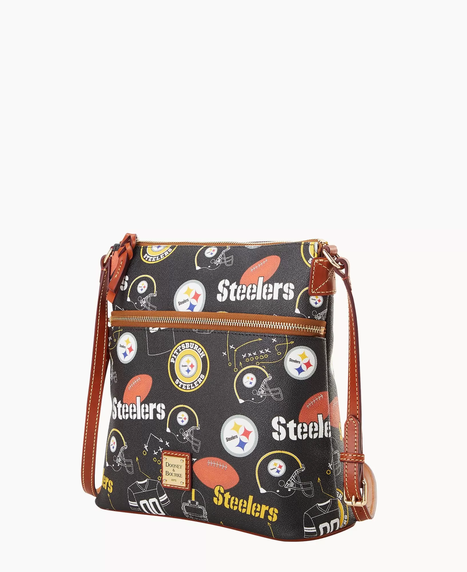 Shoulder Bags | Crossbodies>Dooney & Bourke NFL Steelers Crossbody Black