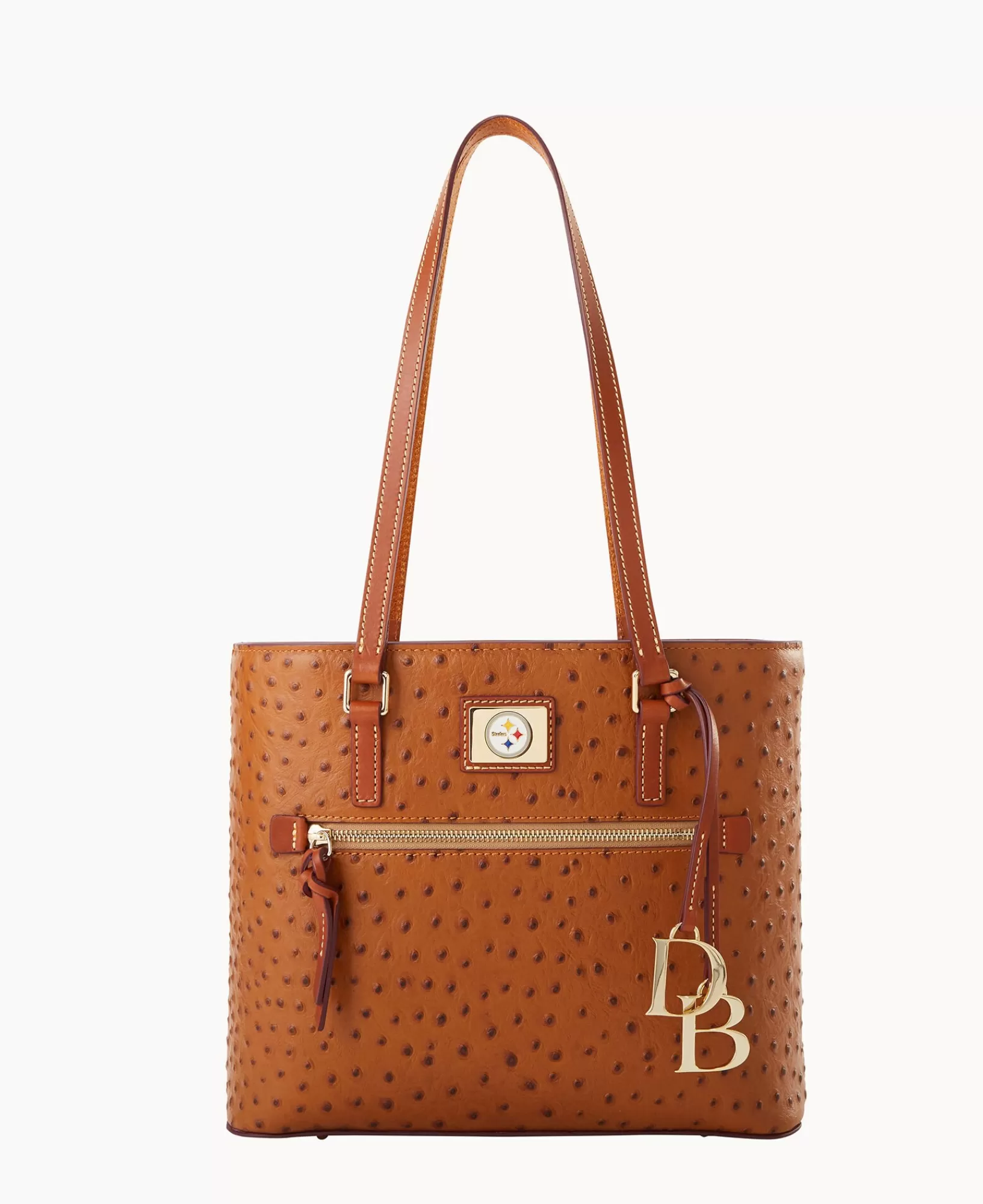 Shoulder Bags | Totes>Dooney & Bourke NFL Steelers Shopper Caramel