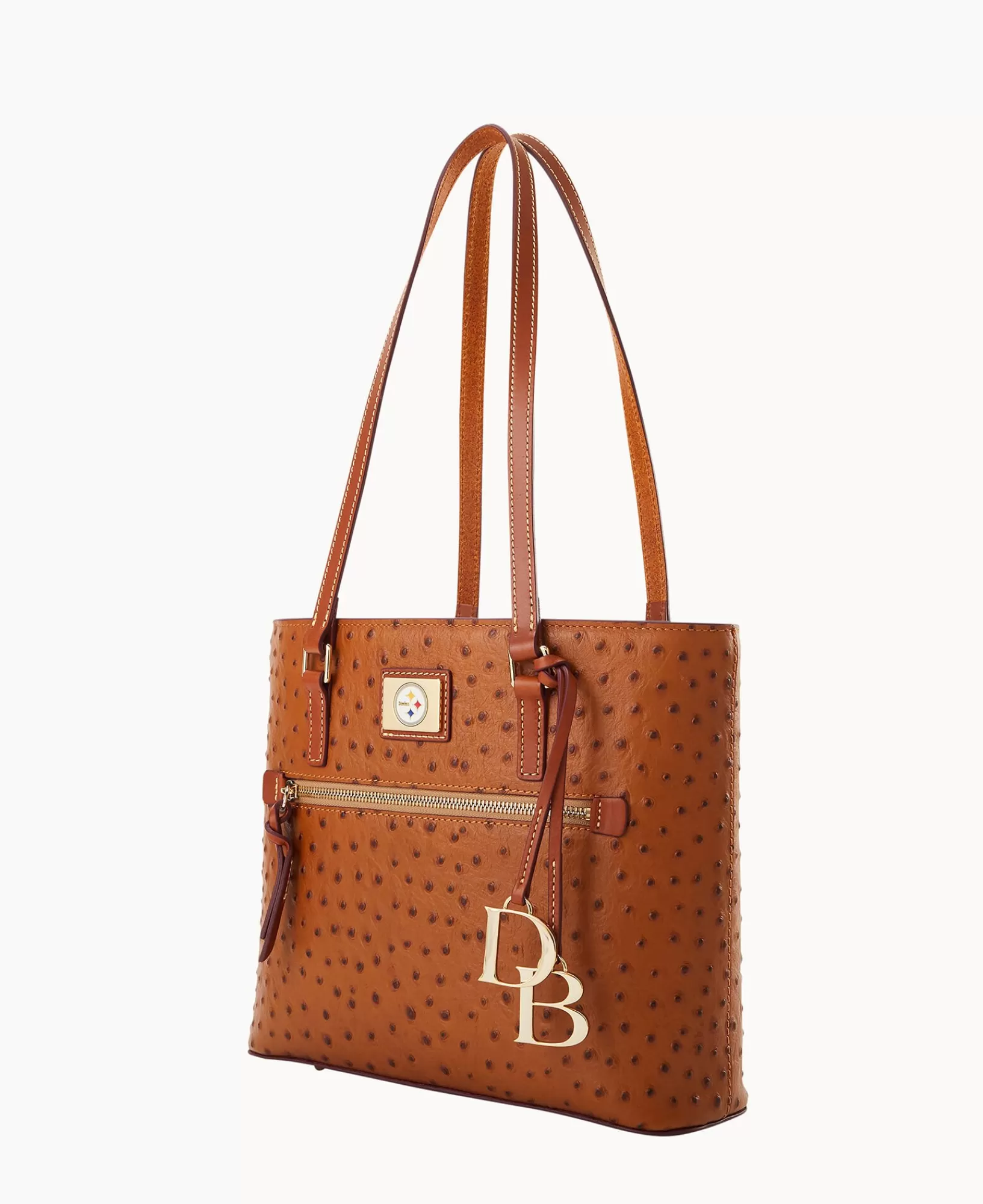 Shoulder Bags | Totes>Dooney & Bourke NFL Steelers Shopper Caramel