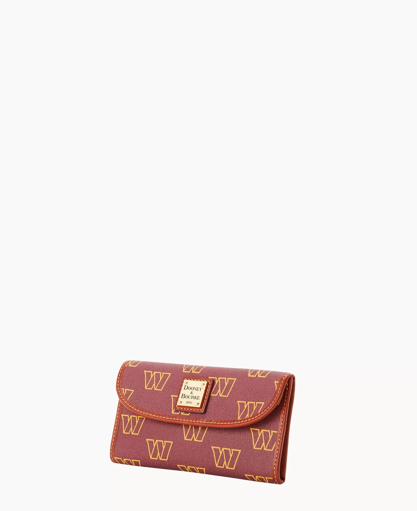 Clutches | Wallets>Dooney & Bourke NFL Washington Continental Clutch Burgundy