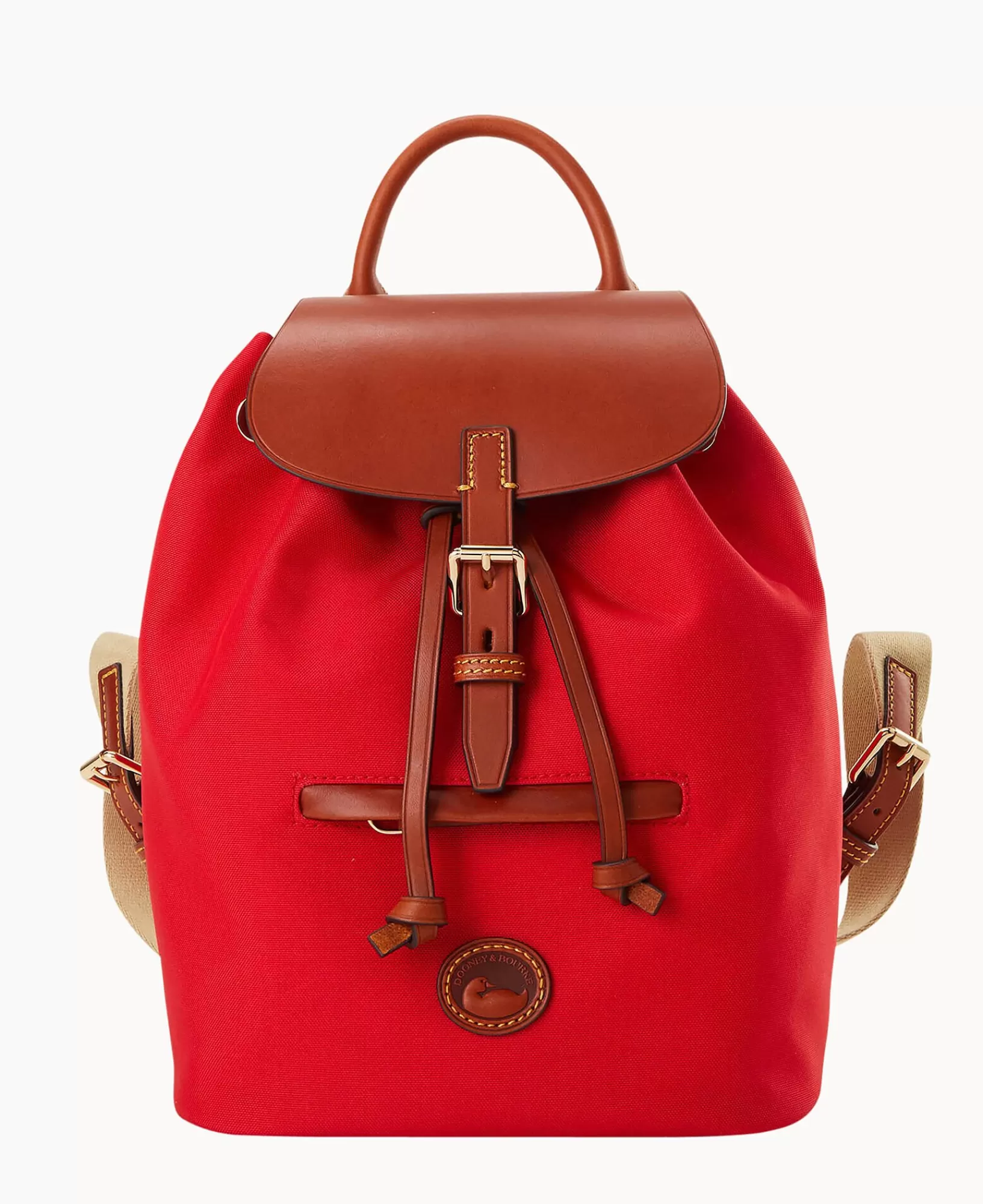 Mini Bags | Backpacks>Dooney & Bourke Nylon Small Allie Backpack Red