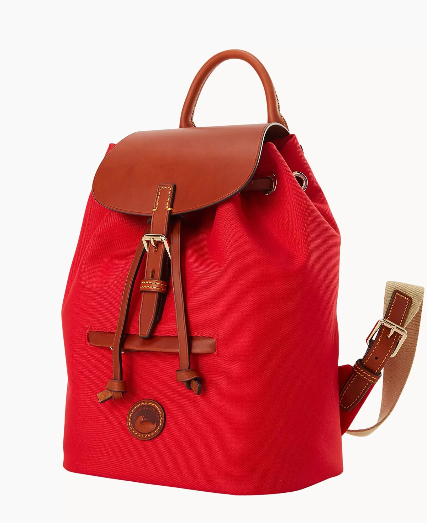 Mini Bags | Backpacks>Dooney & Bourke Nylon Small Allie Backpack Red