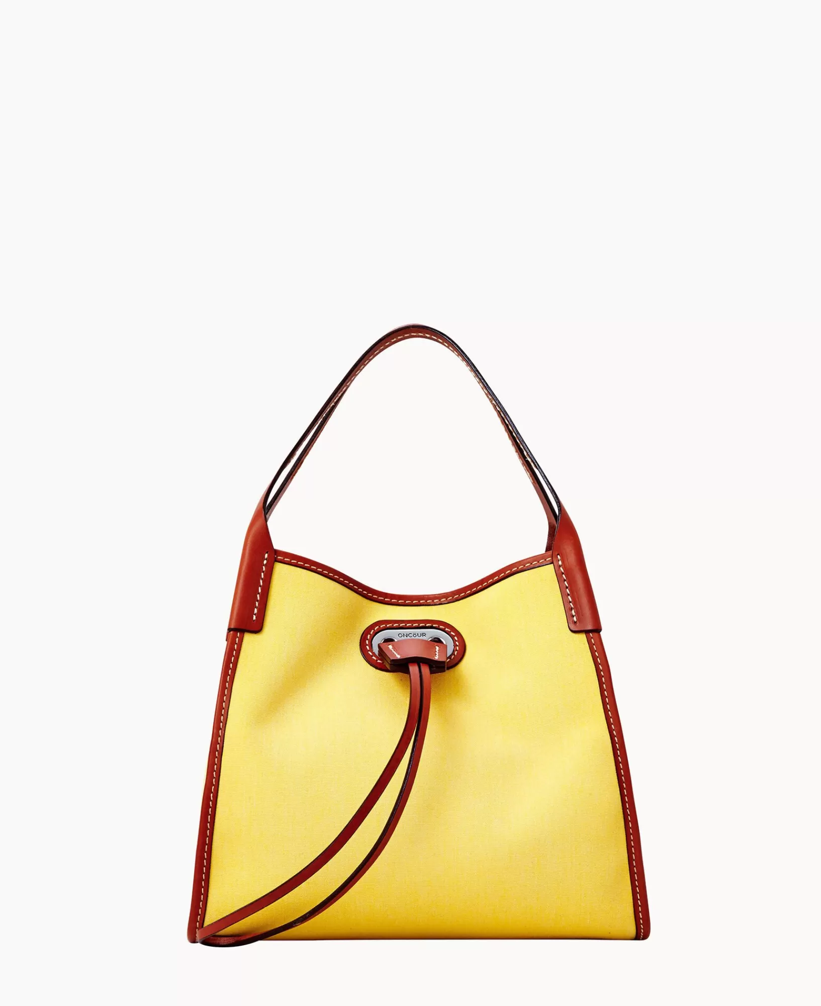 Mini Bags | Shoulder Bags>Dooney & Bourke Oncour Cabriolet Mini Full Up Yellow