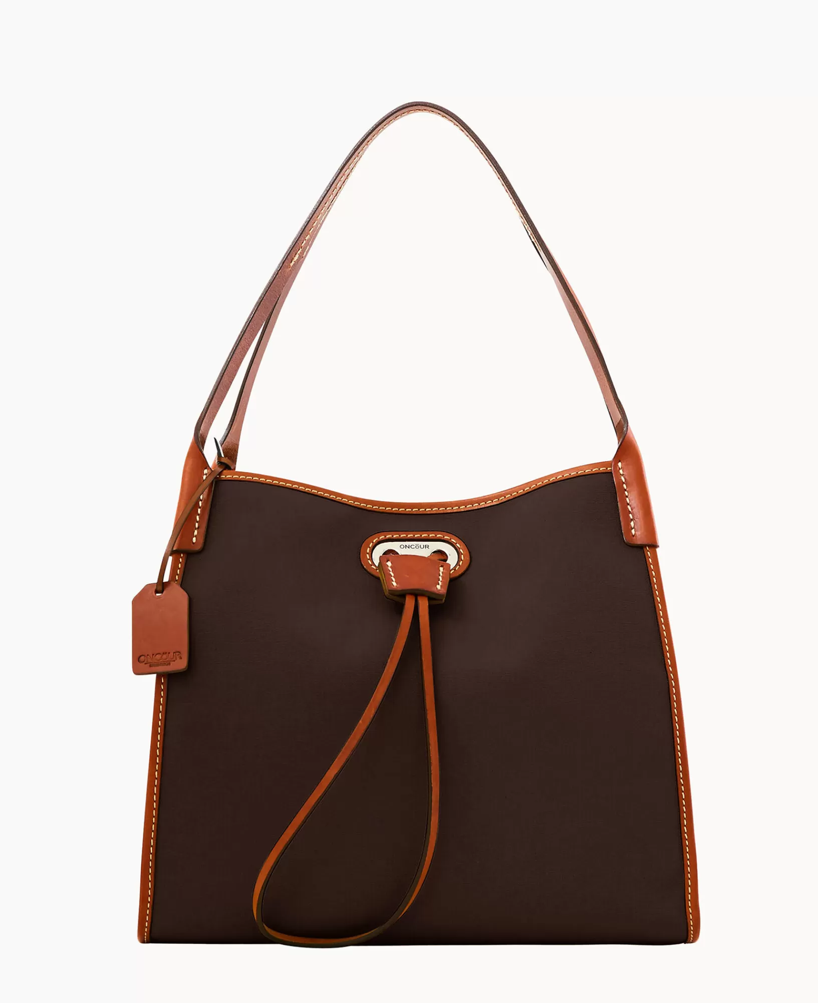 Mini Bags | Shoulder Bags>Dooney & Bourke Oncour Cabriolet Small Full Up Brown