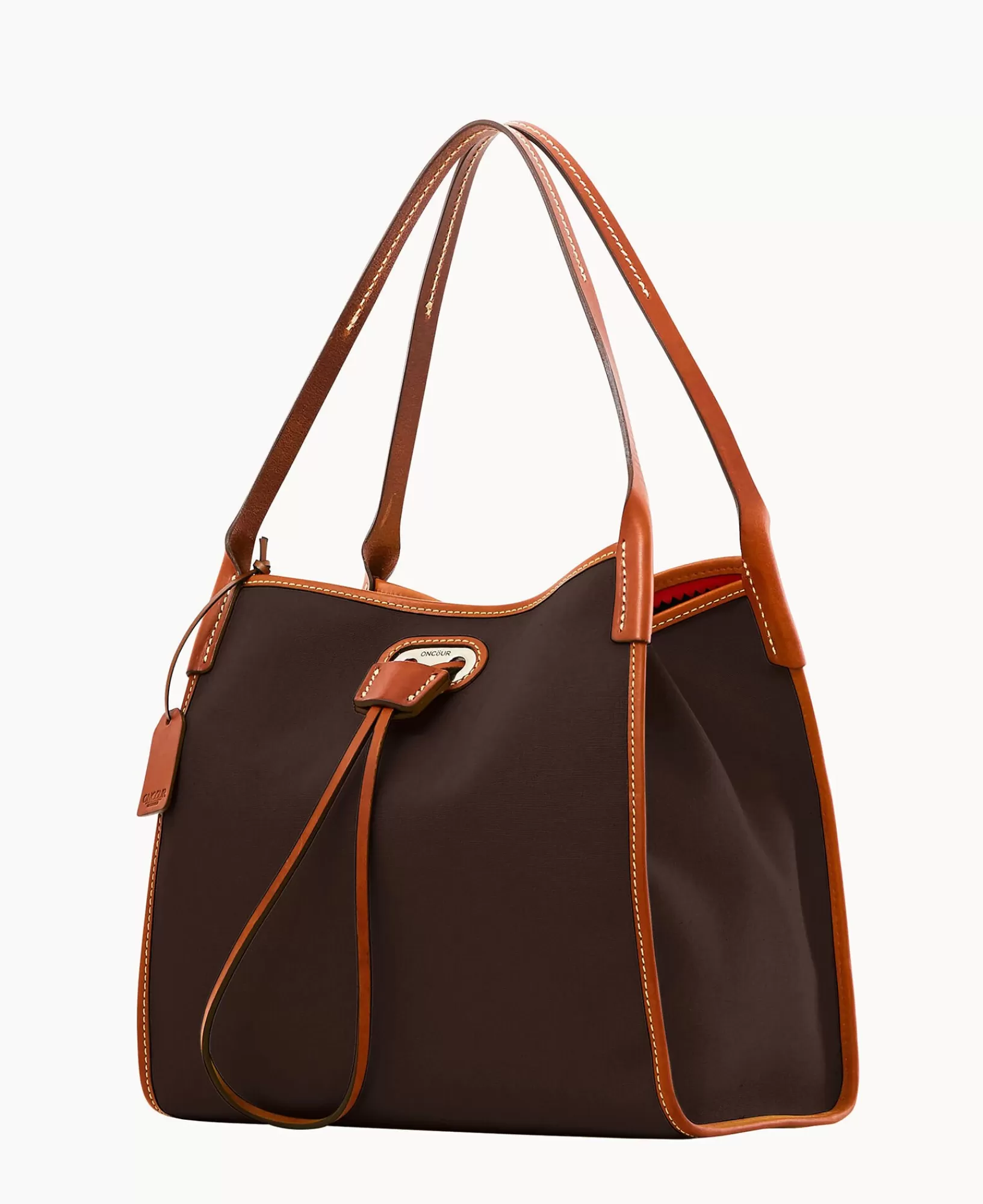 Mini Bags | Shoulder Bags>Dooney & Bourke Oncour Cabriolet Small Full Up Brown