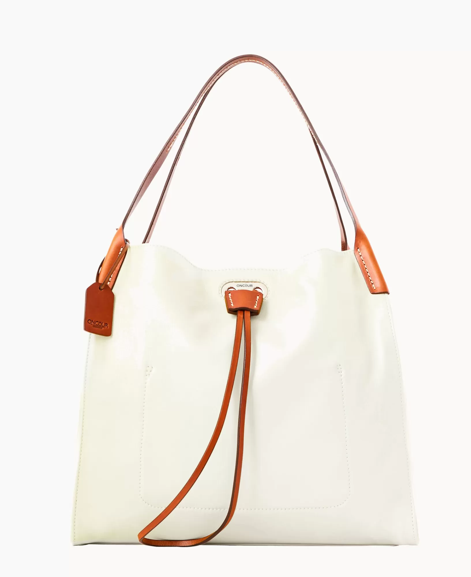 Shoulder Bags>Dooney & Bourke Oncour Elba Full Up Two PureWhite