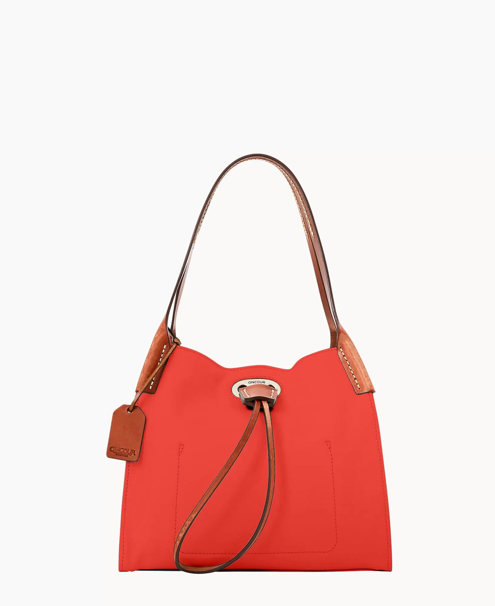 Mini Bags | Shoulder Bags>Dooney & Bourke Oncour Roux Polo Mini Full Up Two Persimmon