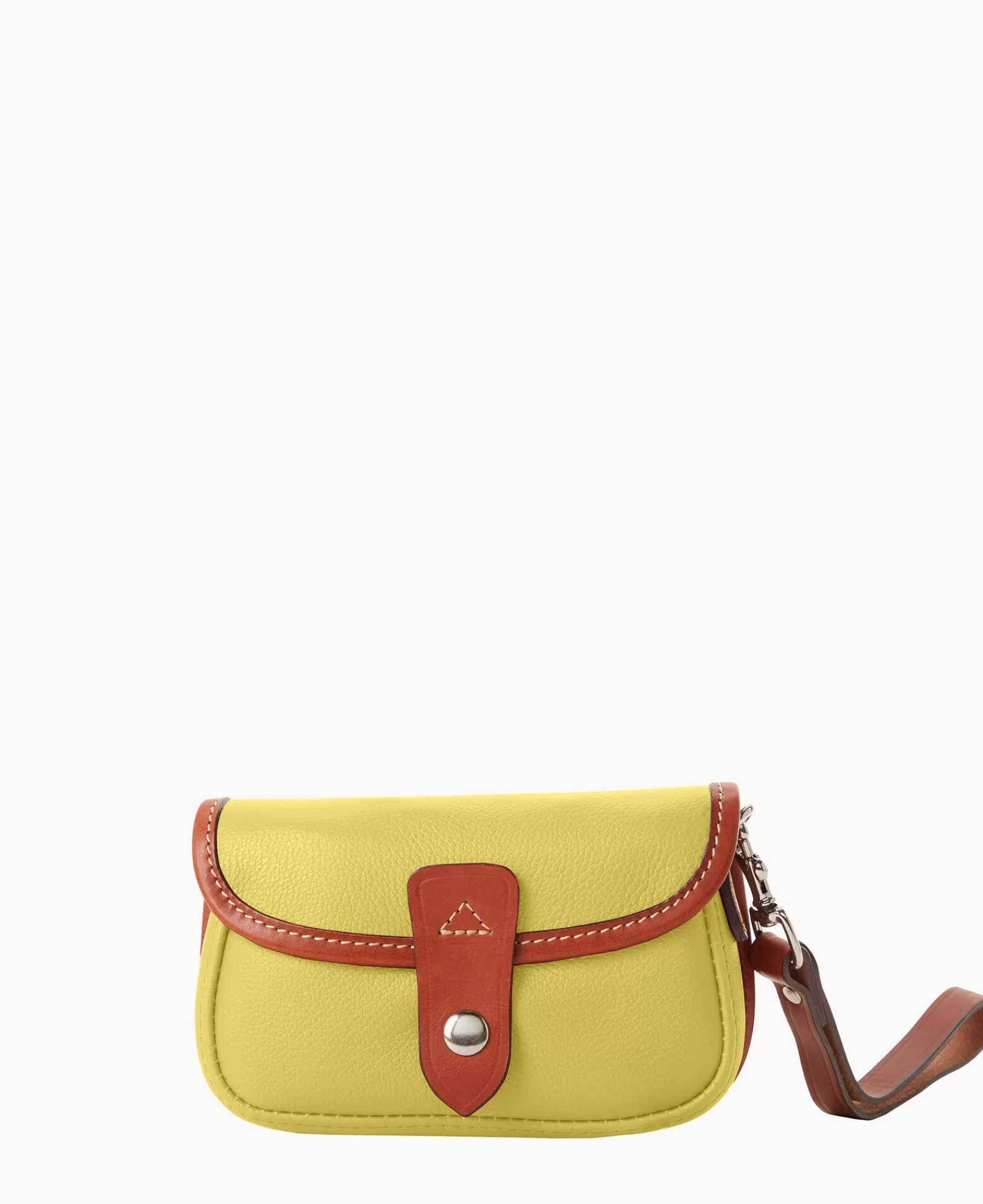 Wristlets | Wallets>Dooney & Bourke Oncour Twist Flap Wristlet Butter