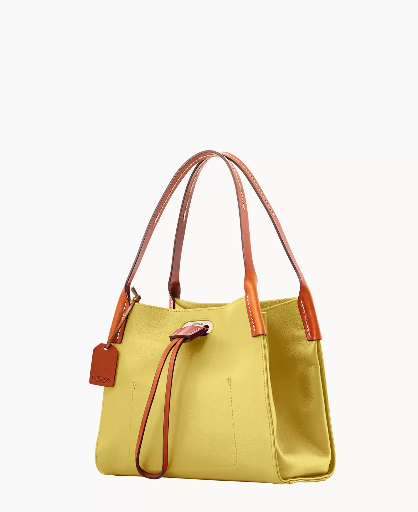 Mini Bags | Shoulder Bags>Dooney & Bourke Oncour Twist Mini Full Up Butter