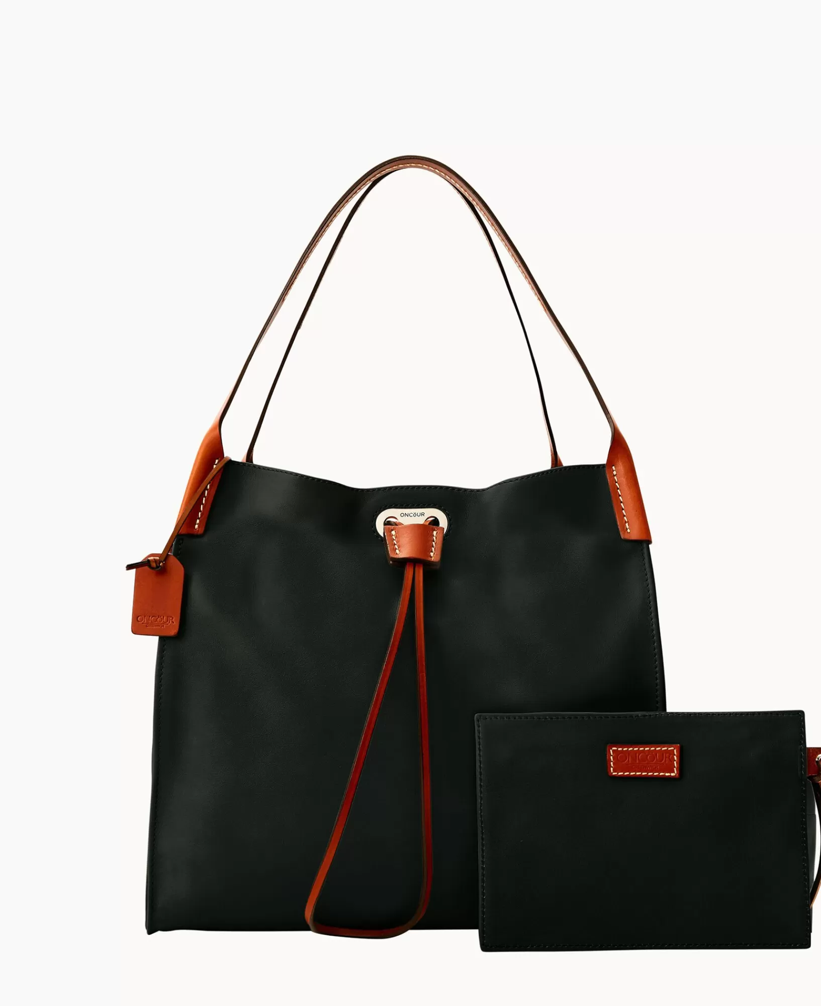 Shoulder Bags>Dooney & Bourke Oncour Victoria Full Up Black