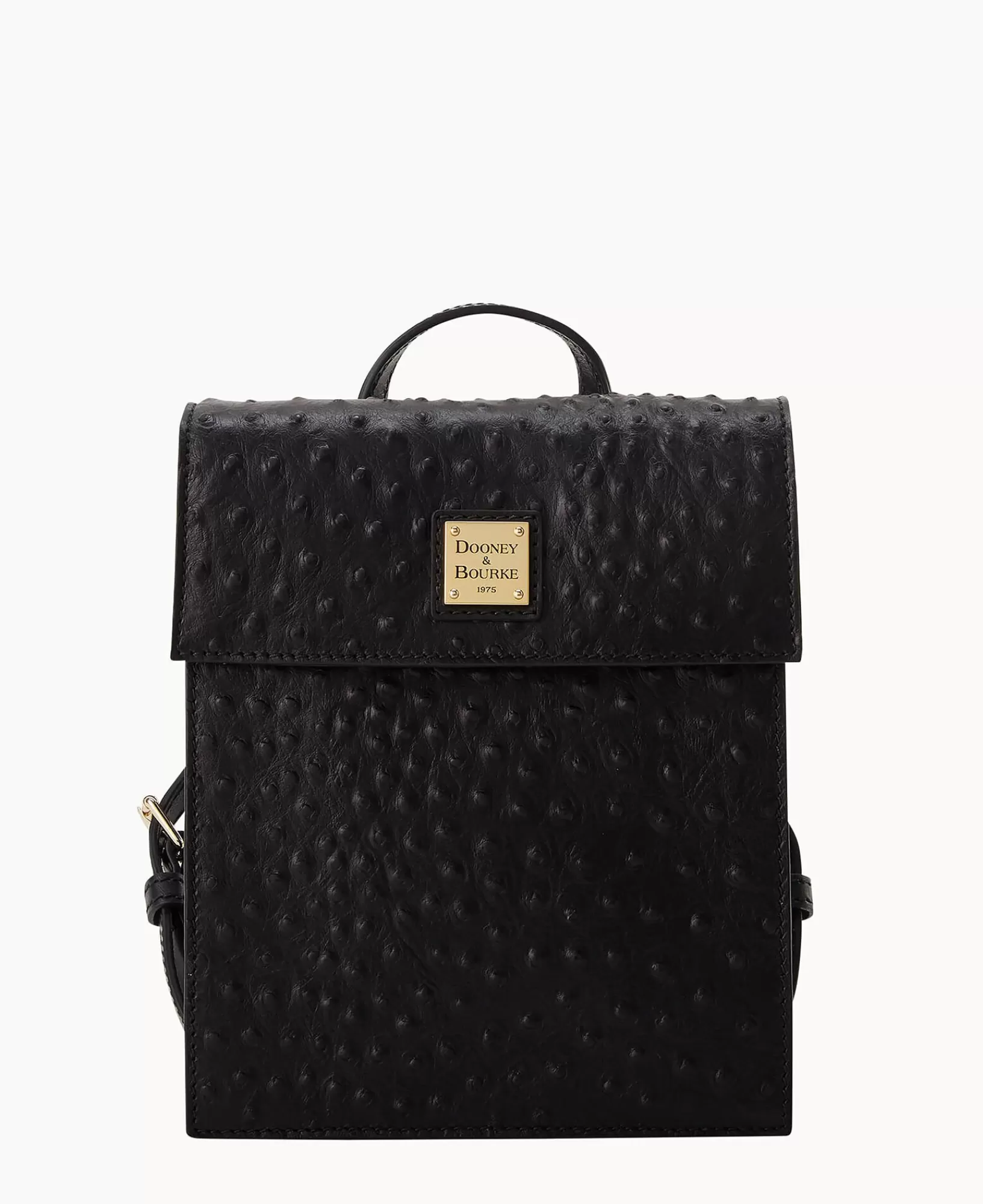 Backpacks>Dooney & Bourke Ostrich Backpack Black