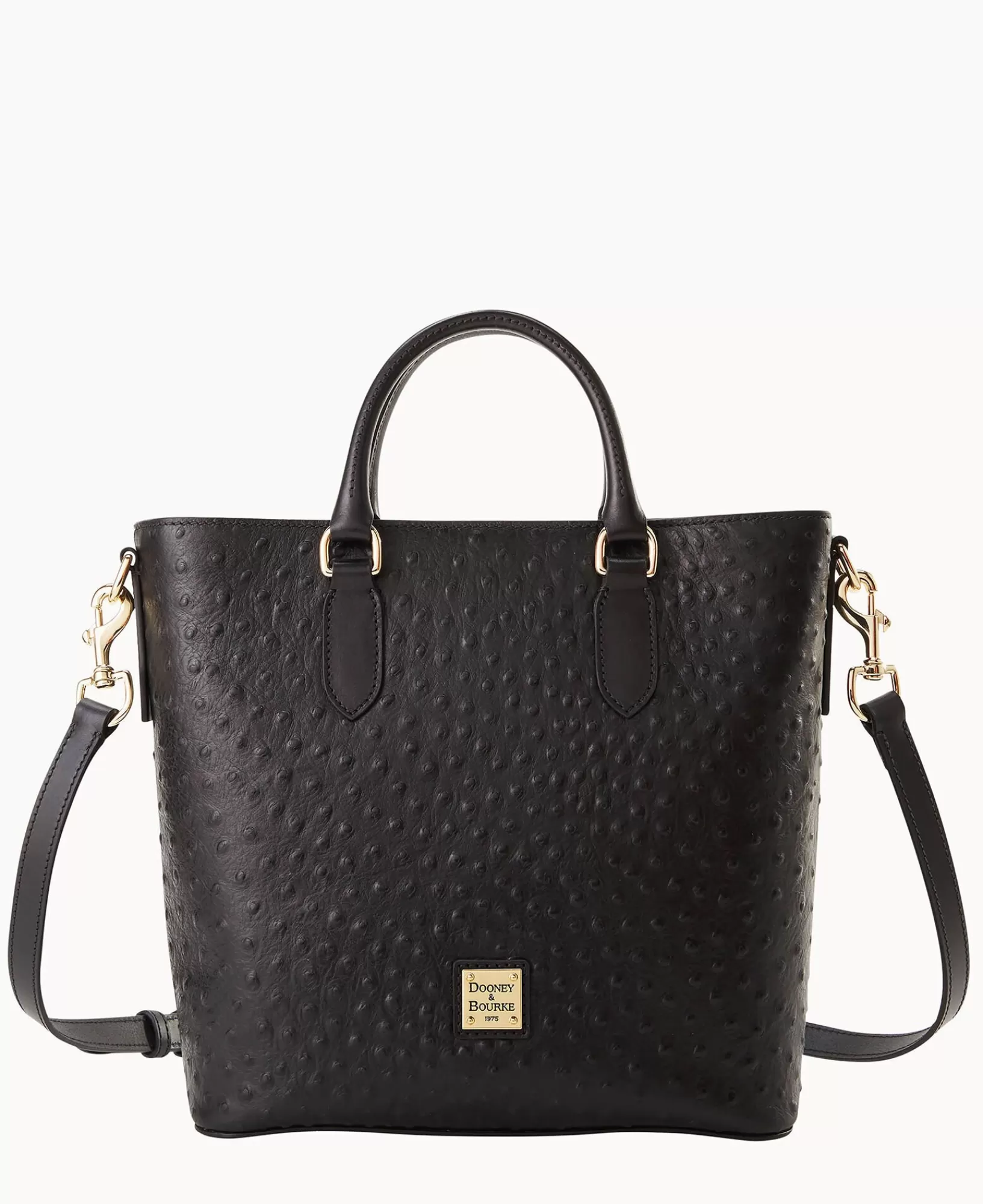 Shoulder Bags | Totes>Dooney & Bourke Ostrich Editor's Tote Black